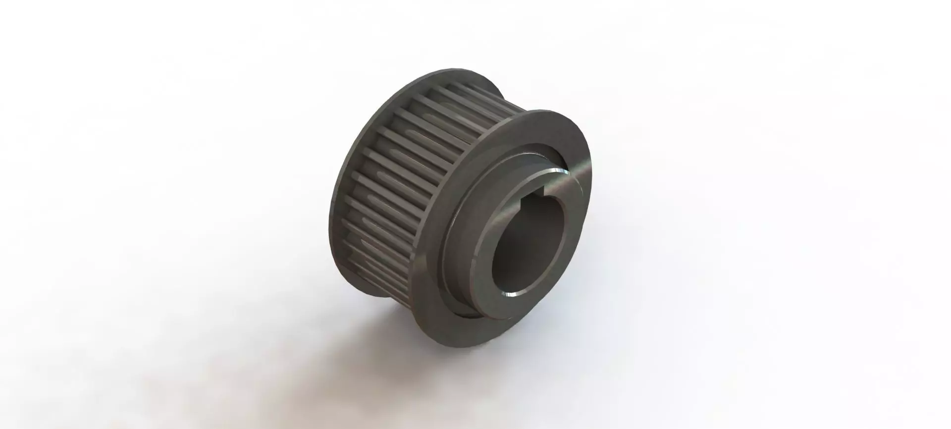 Polia Sincronizadora Synchronizing Pulley Schneider 28 5M 15 3D model_0