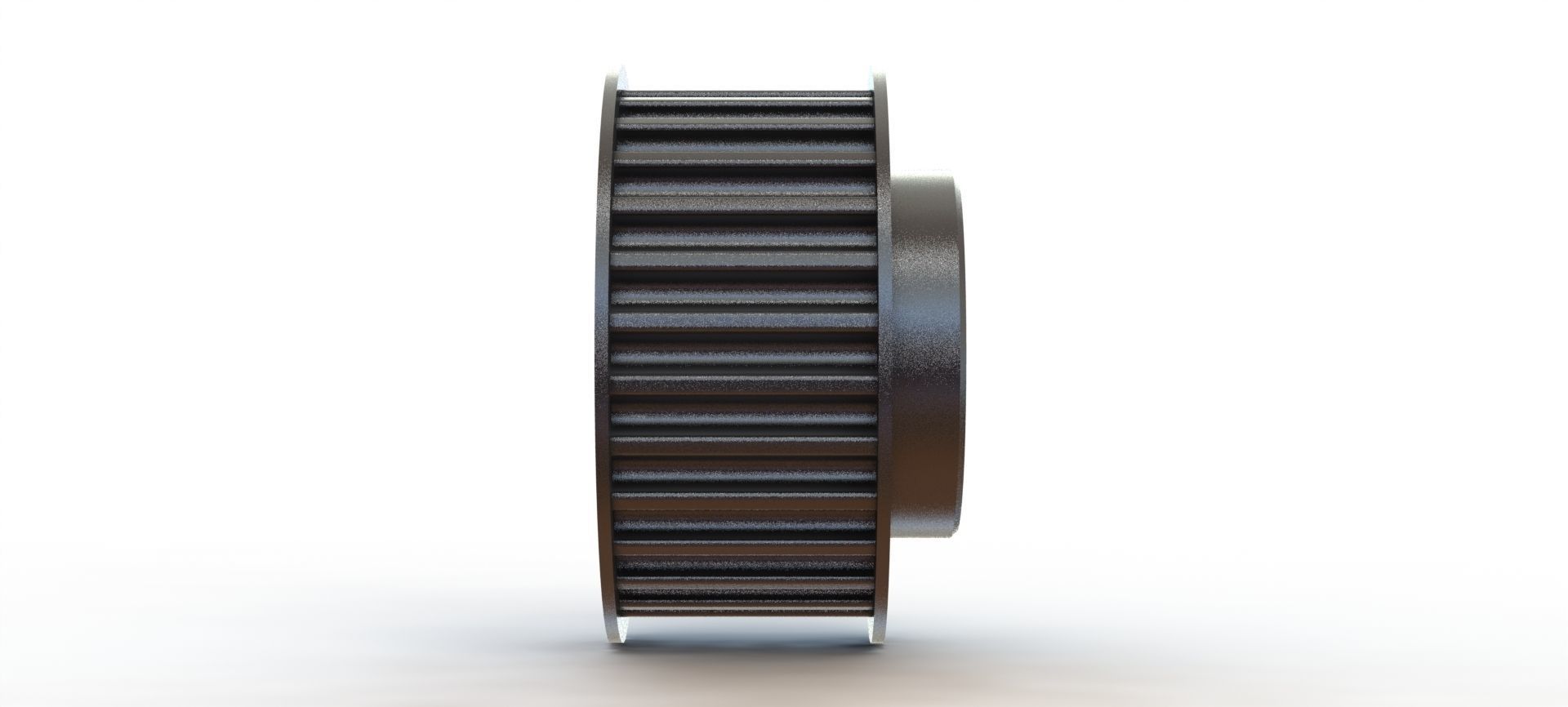 Polia Sincronizadora Synchronizing Pulley Schneider 28 5M 15 3D model_23