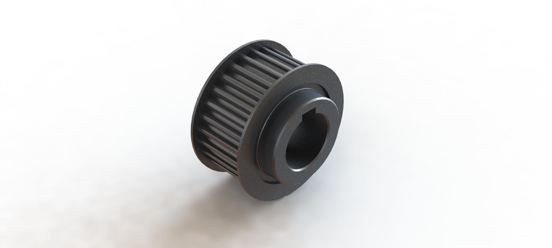 Polia Sincronizadora Synchronizing Pulley Schneider 28 5M 15 3D model_15