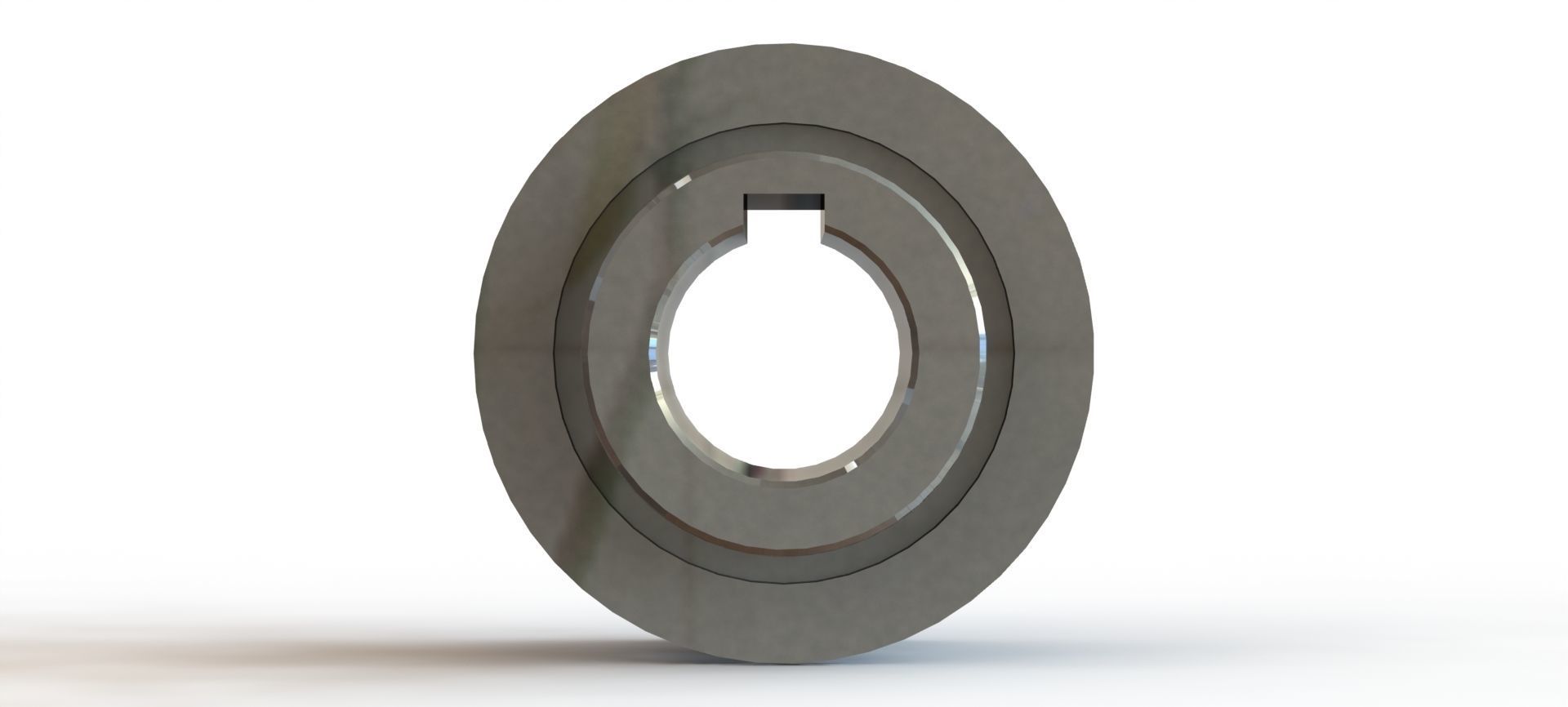 Polia Sincronizadora Synchronizing Pulley Schneider 28 5M 15 3D model_11