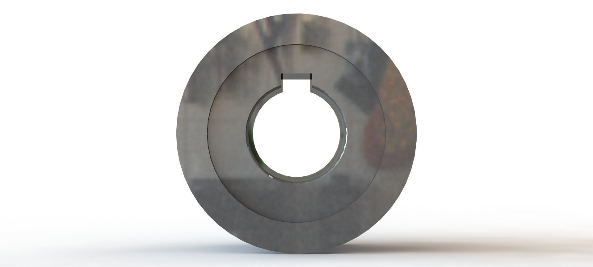 Polia Sincronizadora Synchronizing Pulley Schneider 28 5M 15 3D model_7