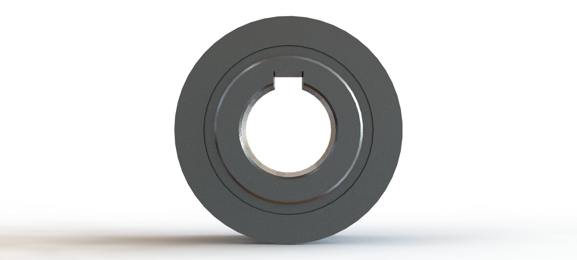 Polia Sincronizadora Synchronizing Pulley Schneider 28 5M 15 3D model_25