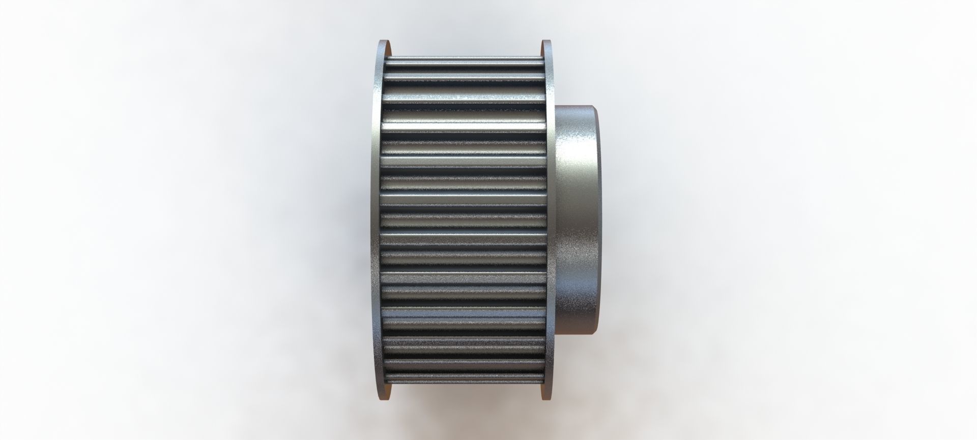 Polia Sincronizadora Synchronizing Pulley Schneider 28 5M 15 3D model_17