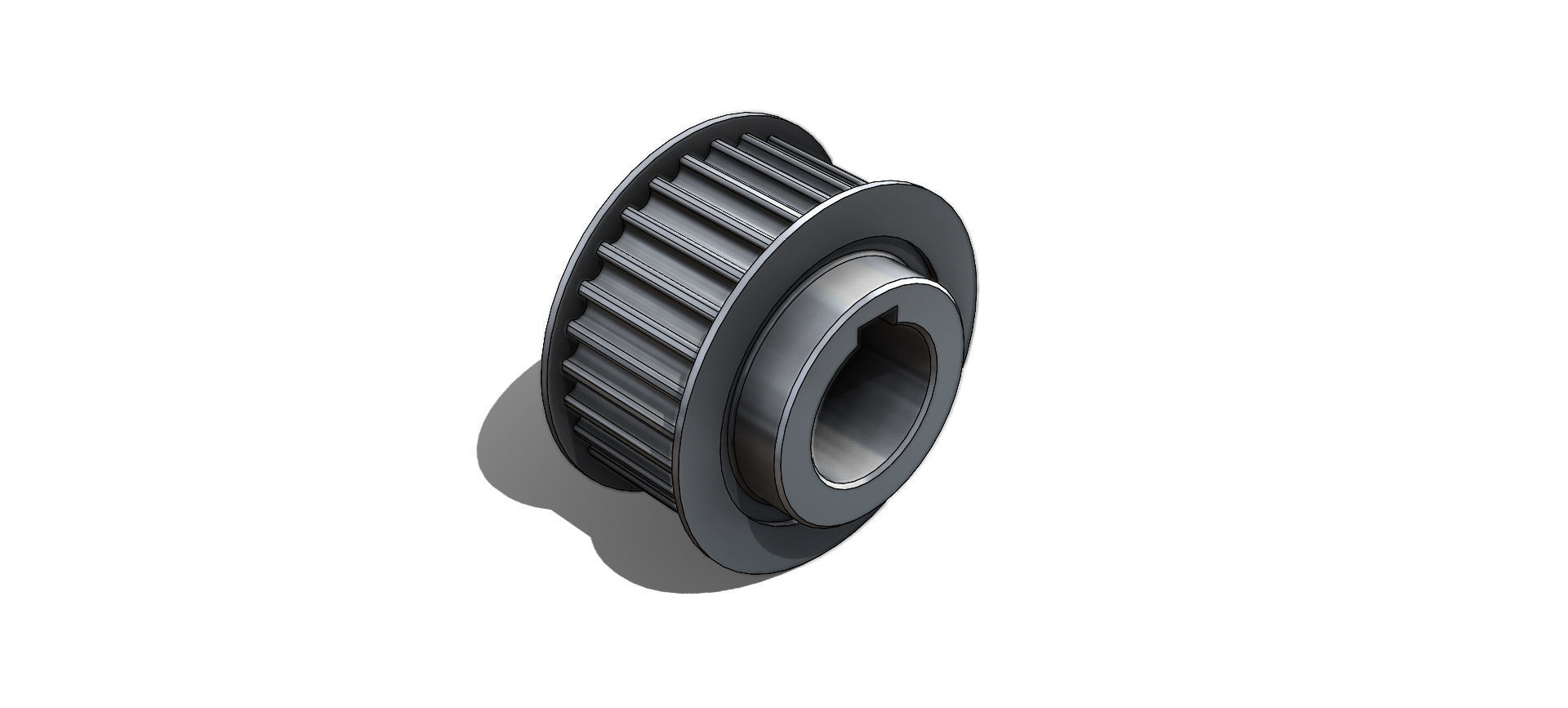 Polia Sincronizadora Synchronizing Pulley Schneider 28 5M 15 3D model_14