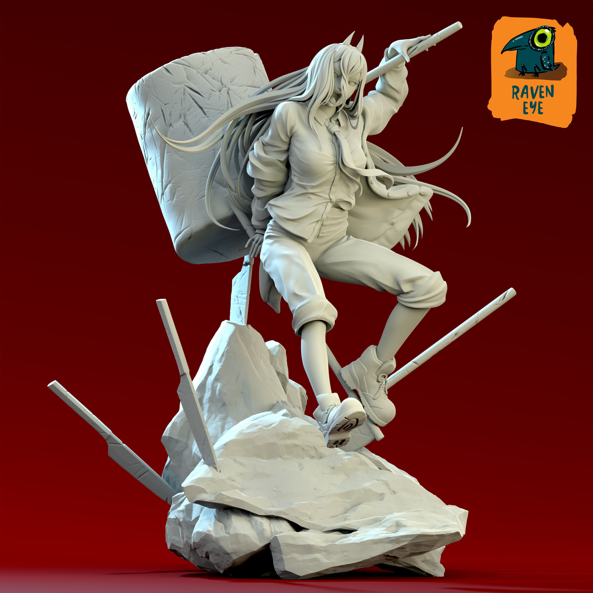 Power from Chainsaw man 3D print model_9