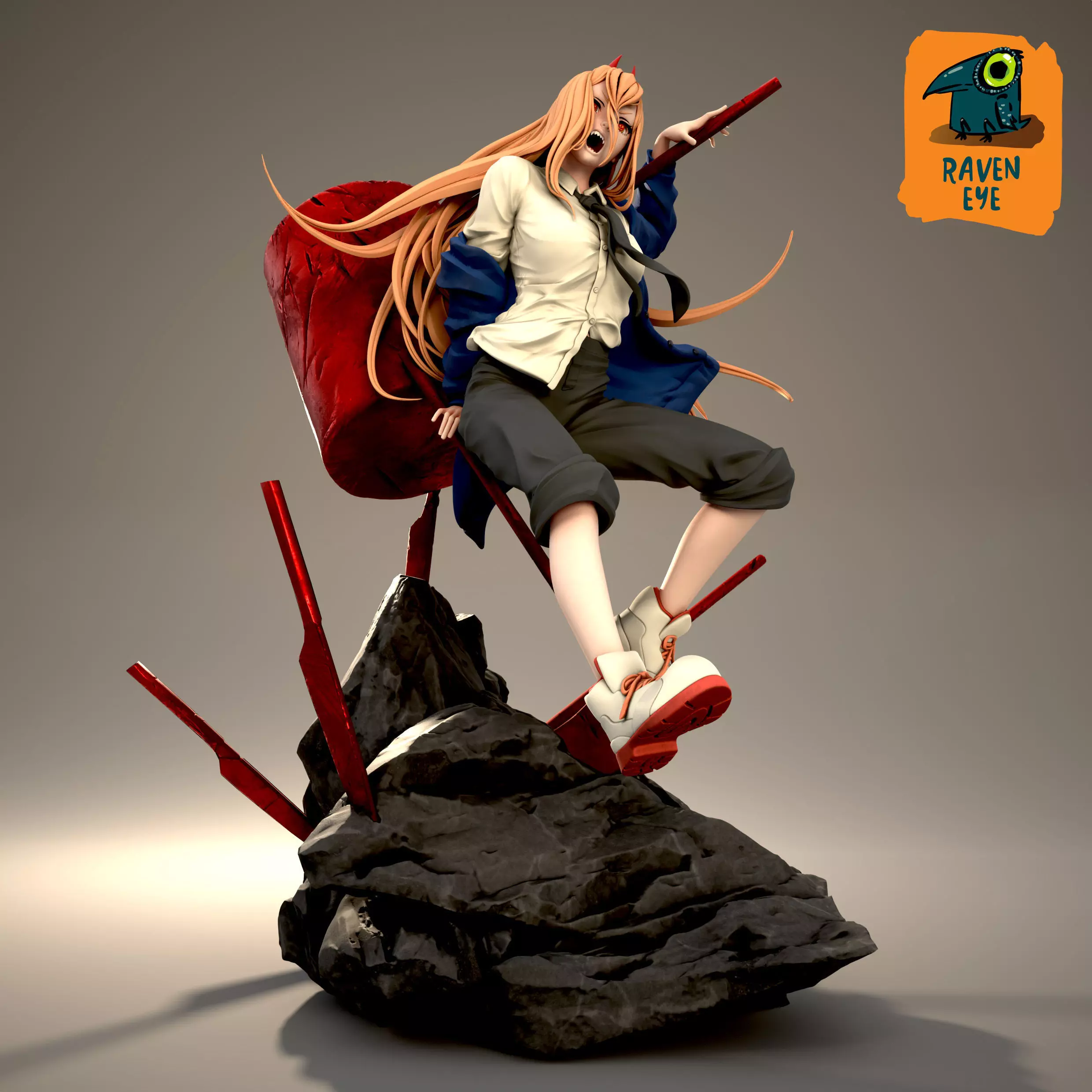 Power from Chainsaw man 3D print model_0