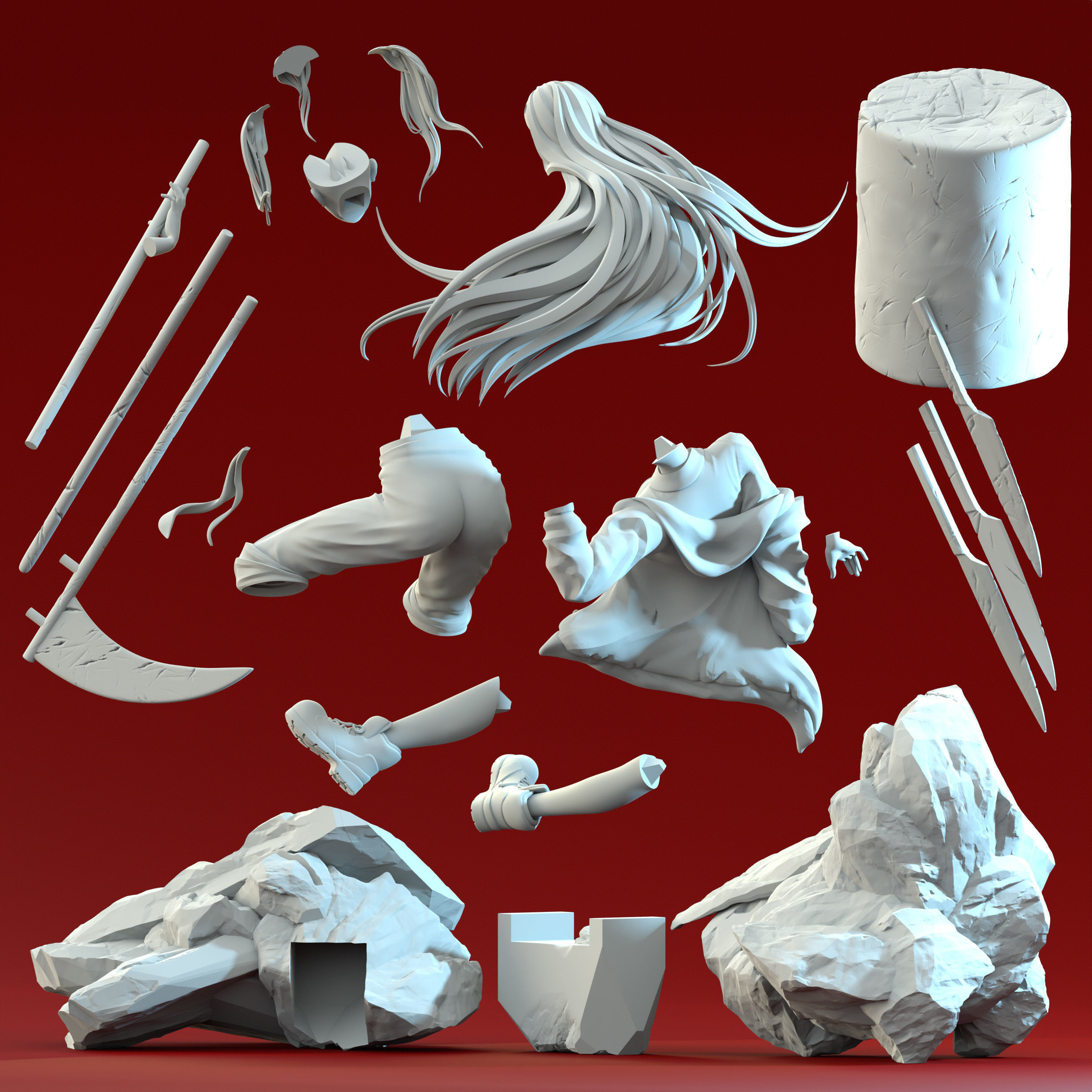 Power from Chainsaw man 3D print model_4