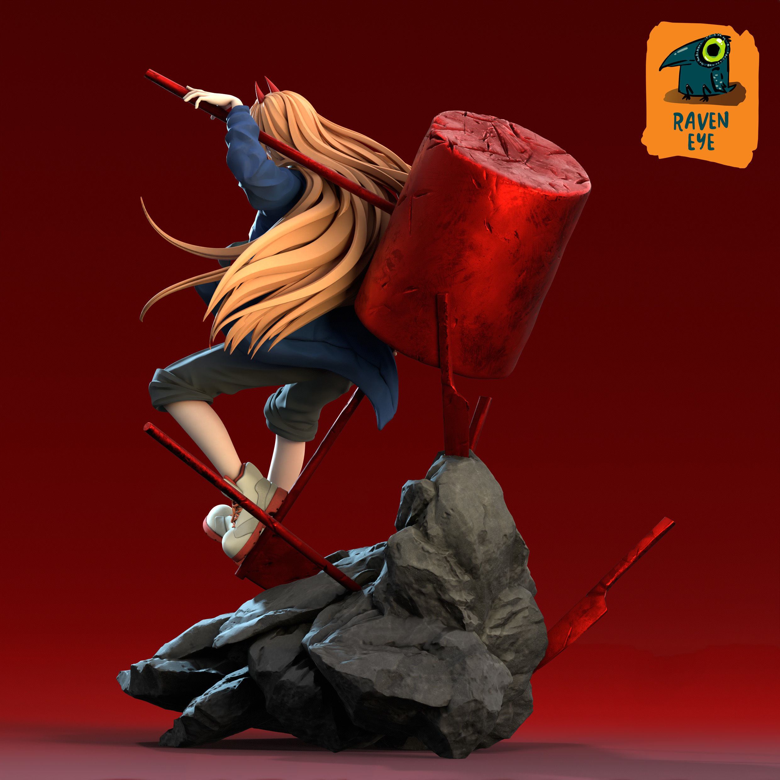 Power from Chainsaw man 3D print model_1