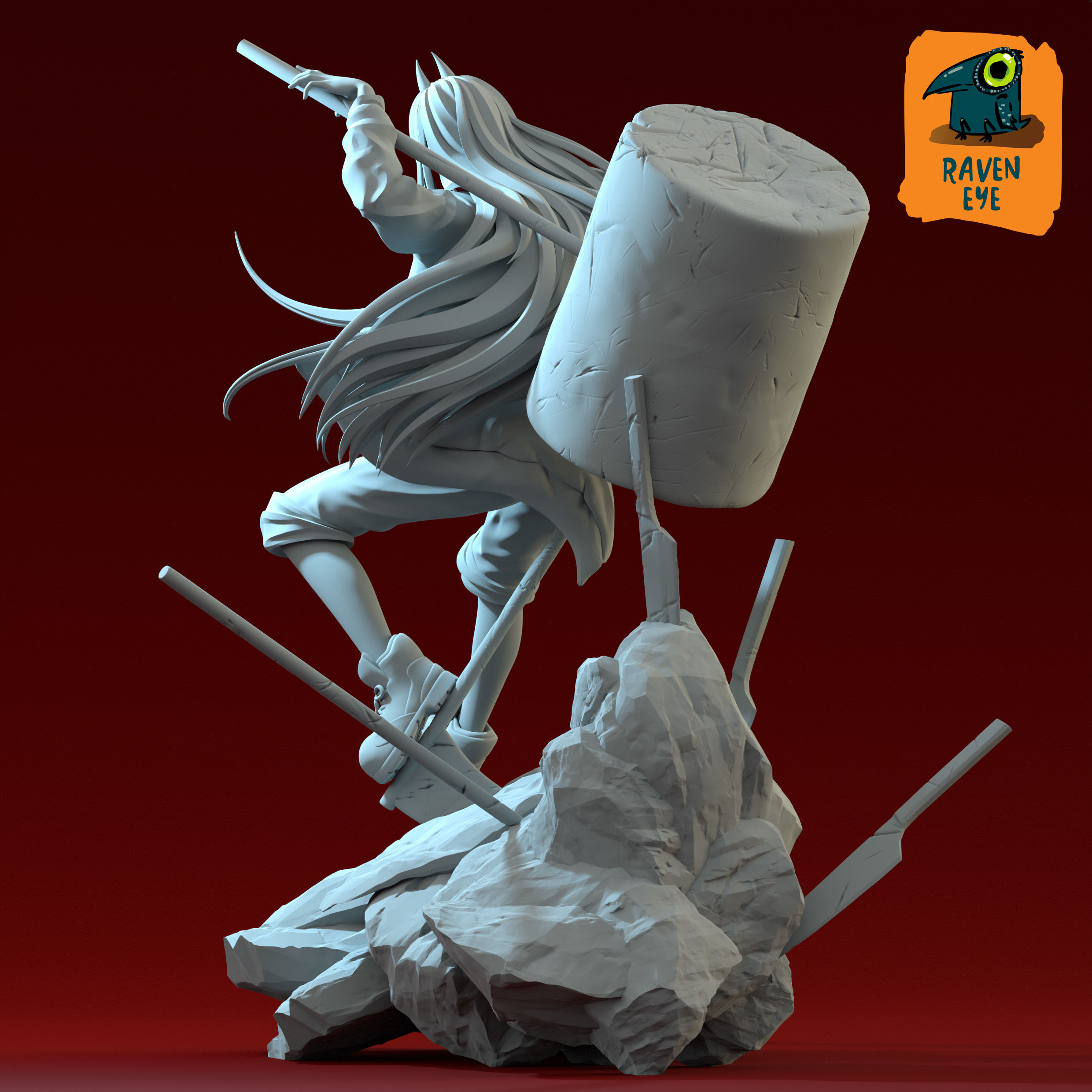Power from Chainsaw man 3D print model_8