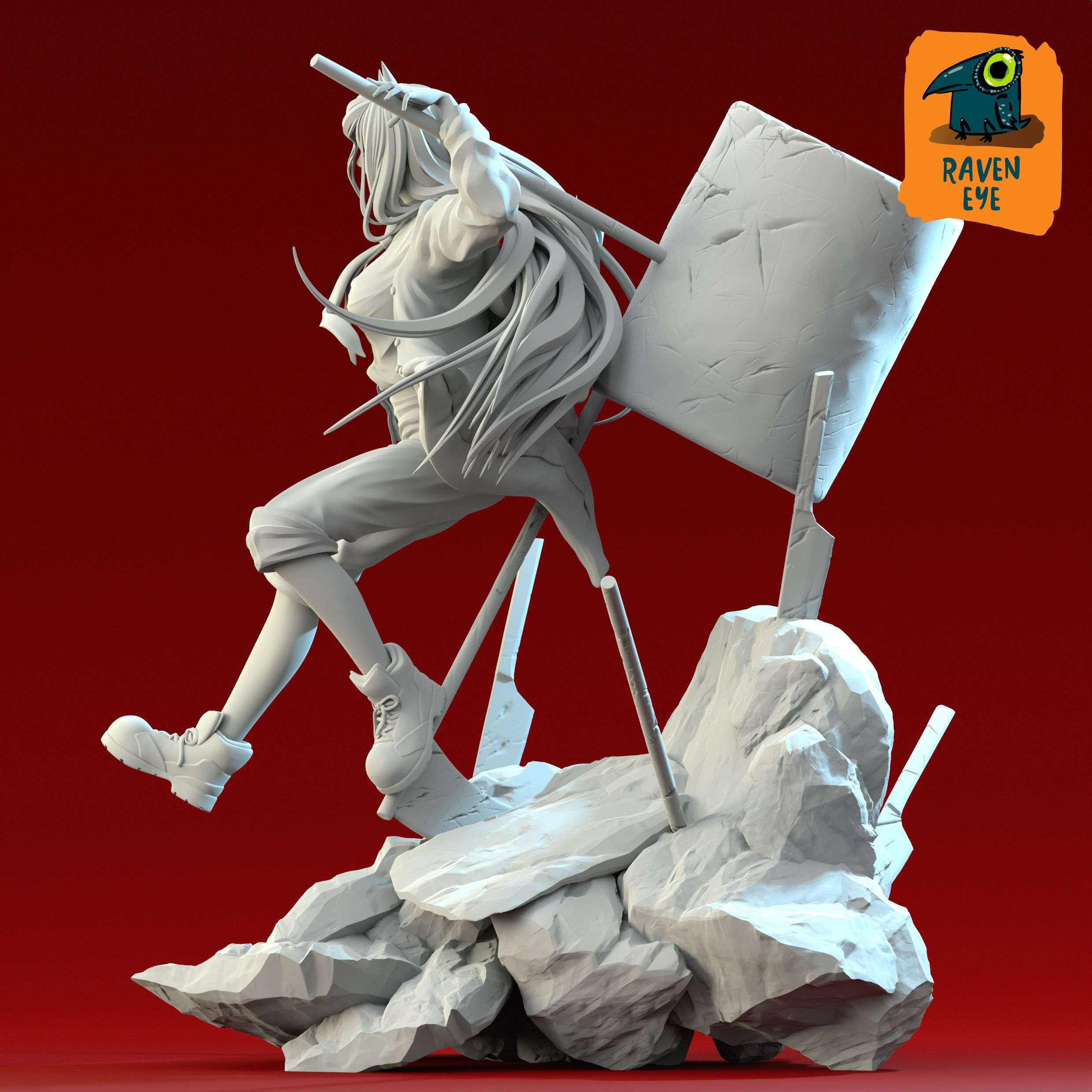 Power from Chainsaw man 3D print model_10