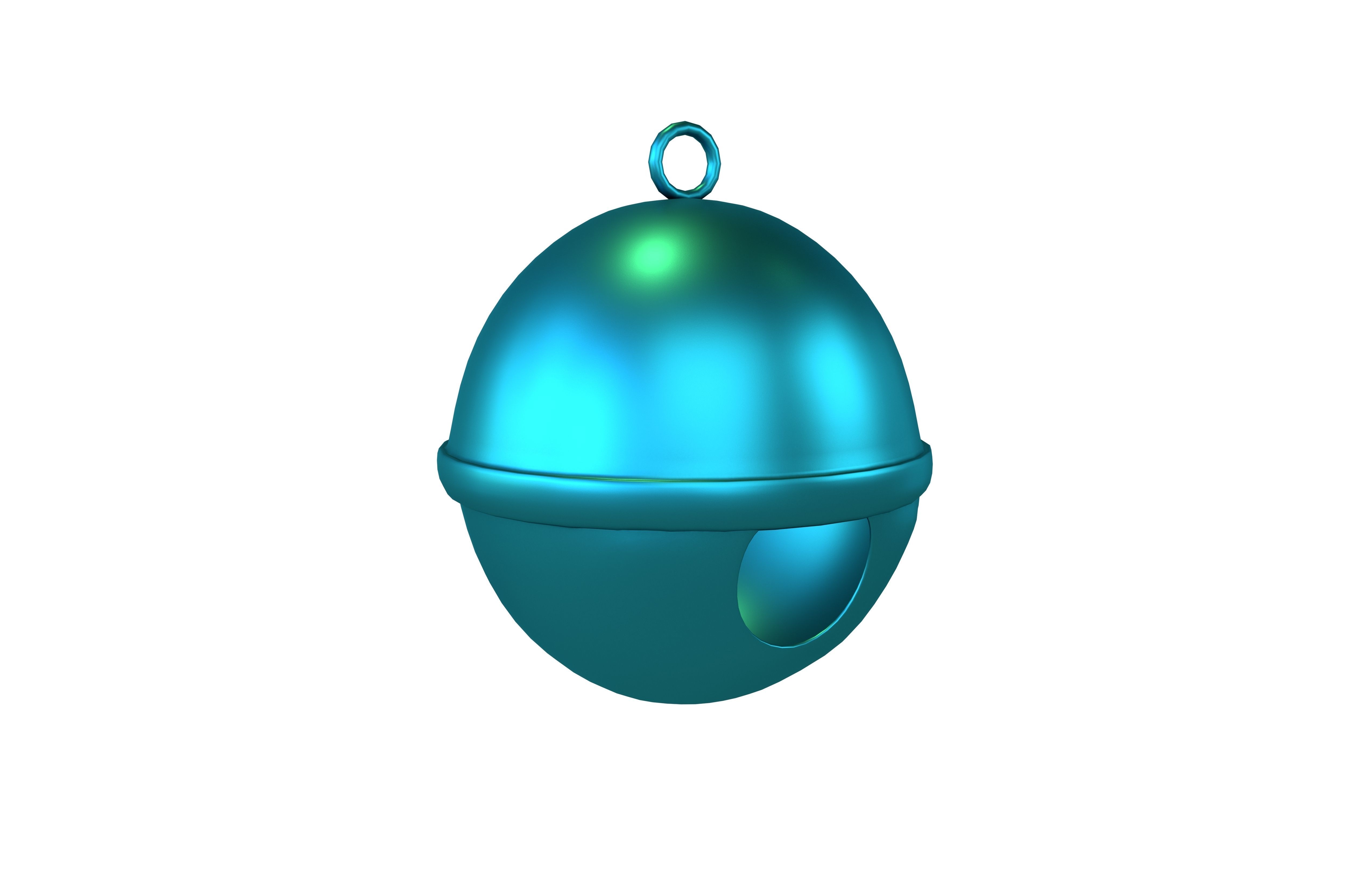 Bell v3 006 Low-poly 3D model_1