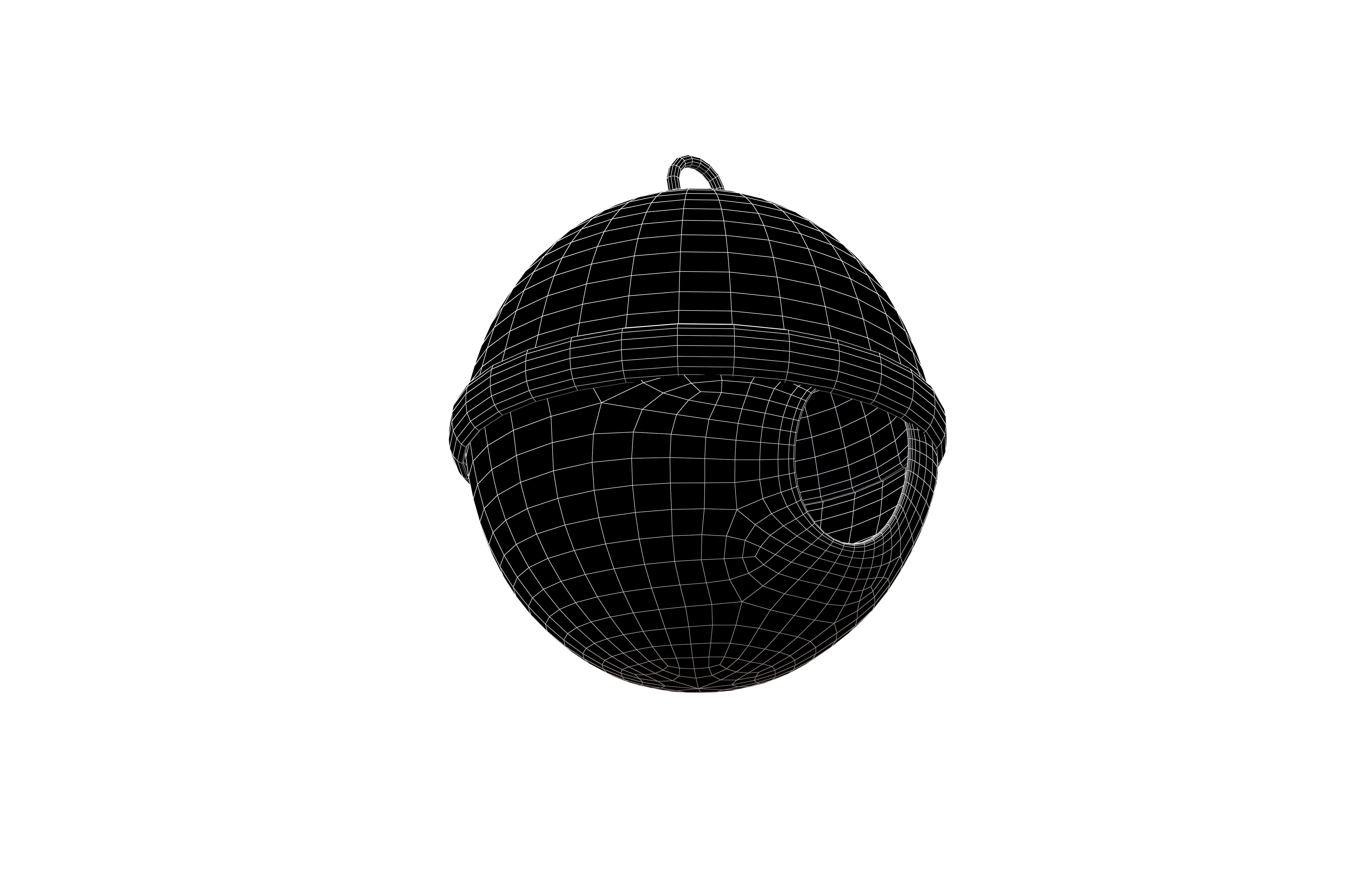 Bell v3 006 Low-poly 3D model_7
