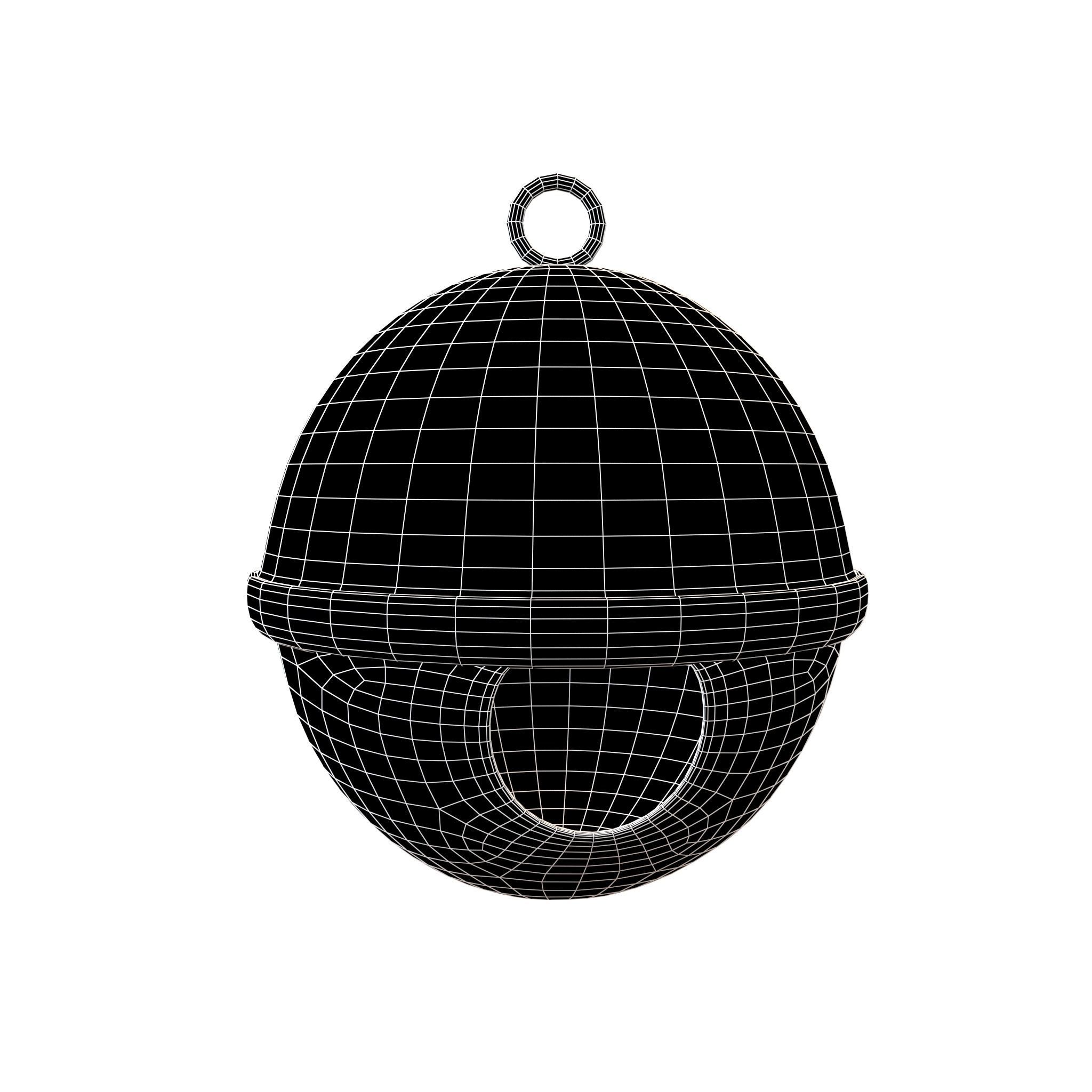 Bell v3 006 Low-poly 3D model_4