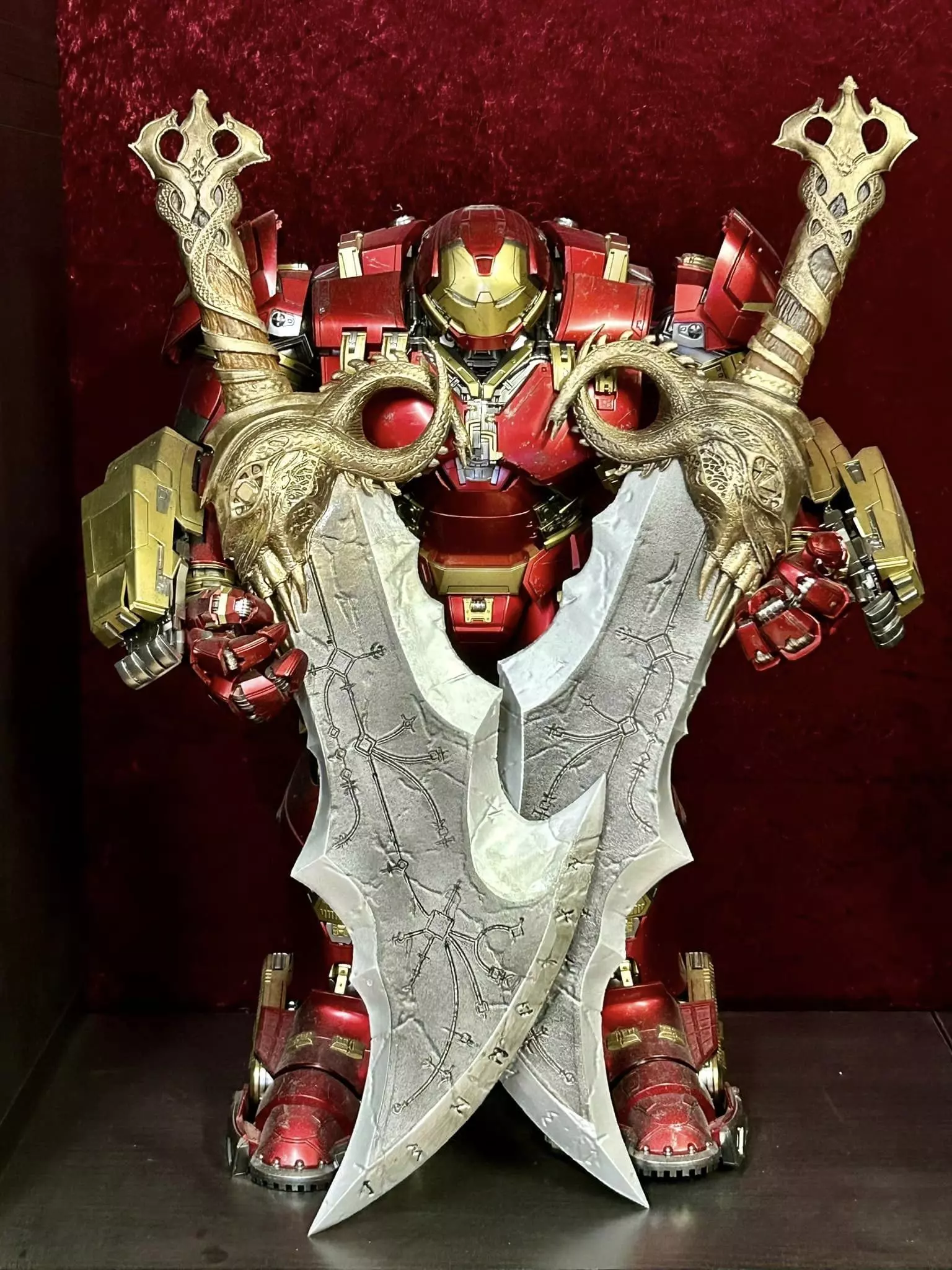 Blades of Chaos Cosplay God of War - STL File 3D print model_0