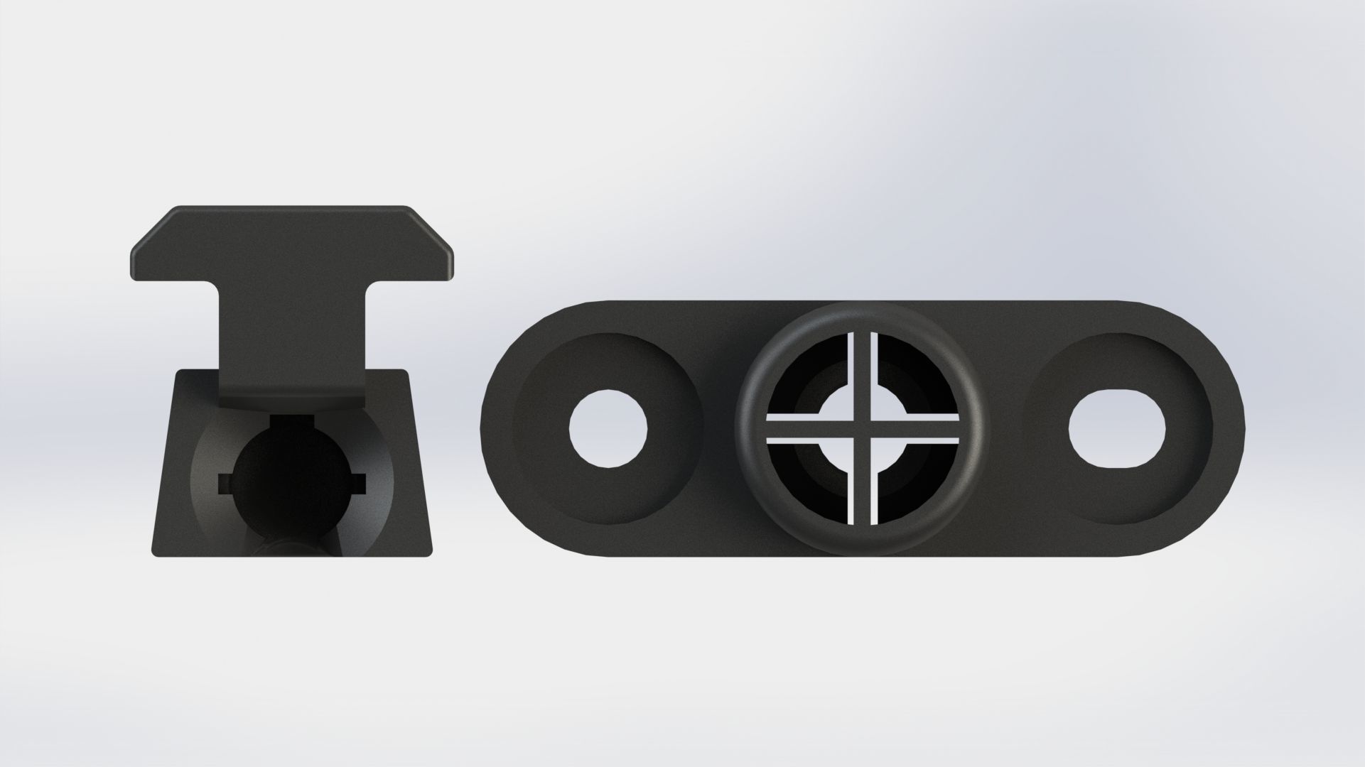 Toyota Starlet EP91 Glanza headlight clips adjusters 3D print model_5