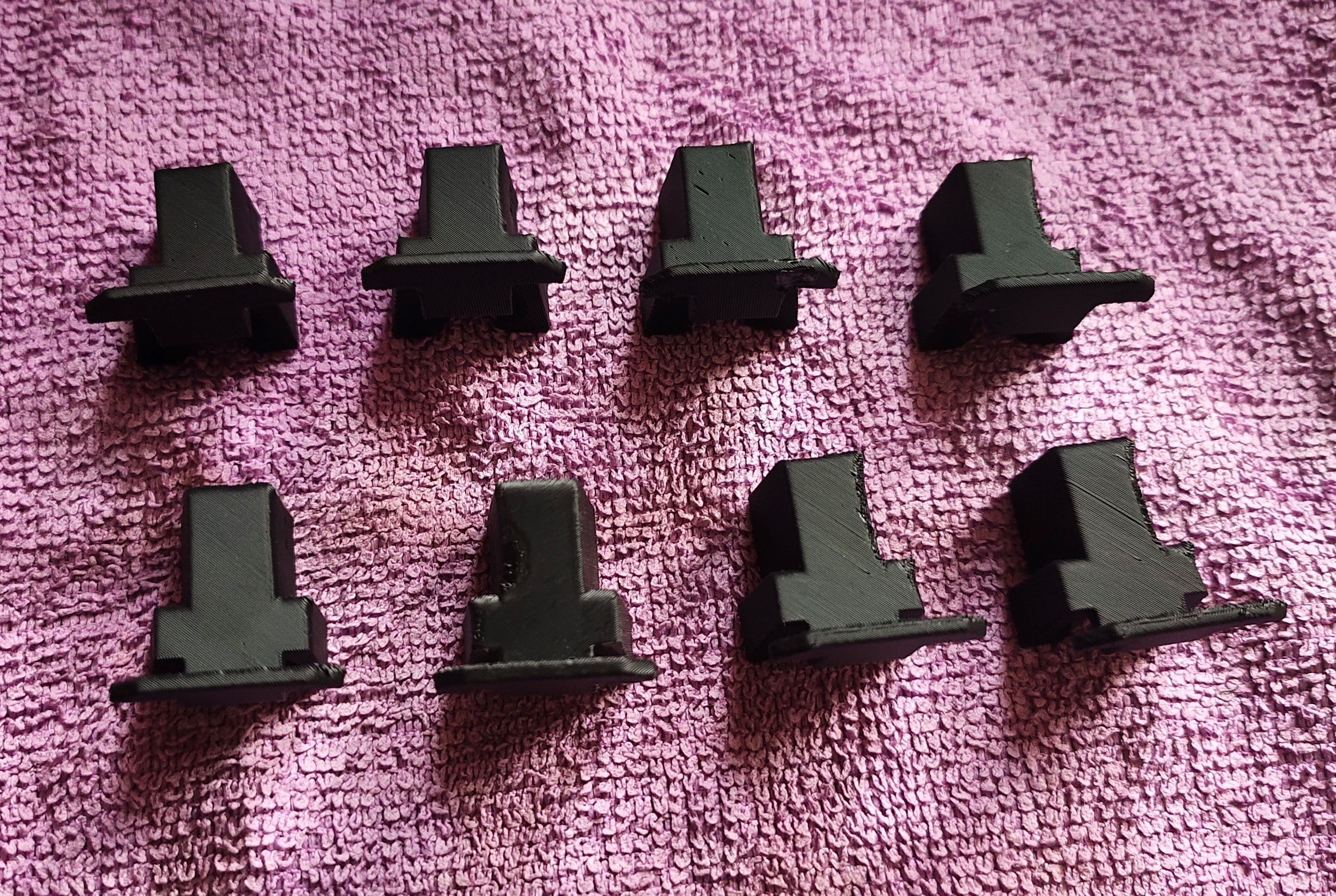 Toyota Starlet EP91 Glanza headlight clips adjusters 3D print model_11