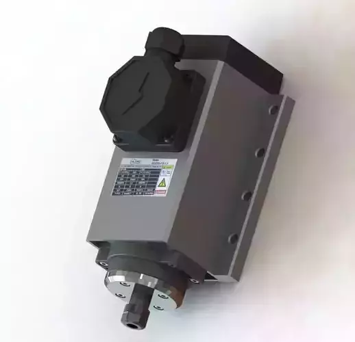 CNC Spindle 1500W Air Cooling 3D model