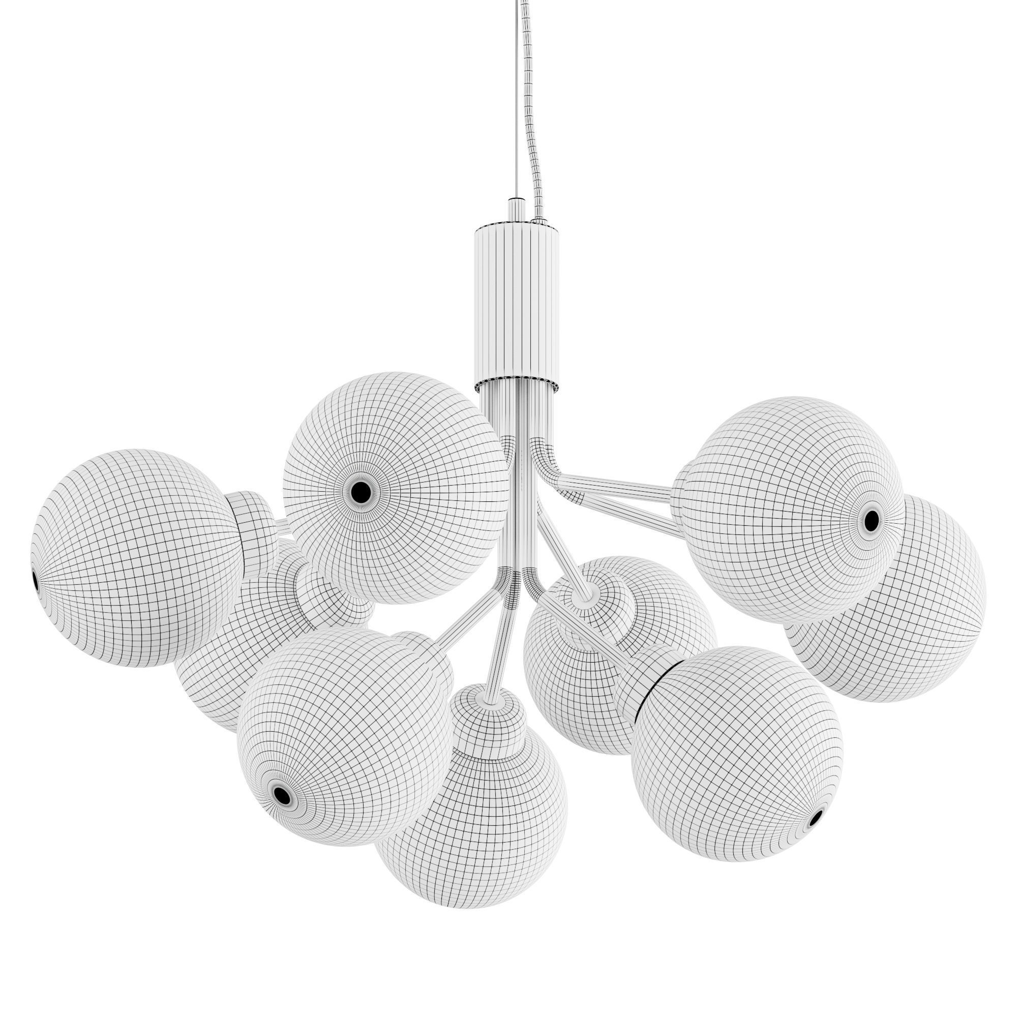 NUURA APIALES 9 CHANDELIER 3D model_3