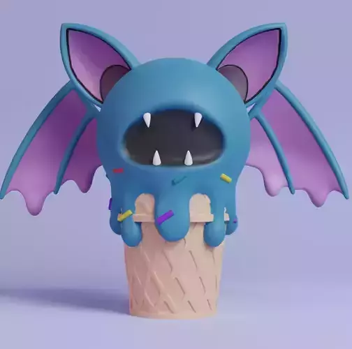 Pokemon - Ice Cream Zubat 