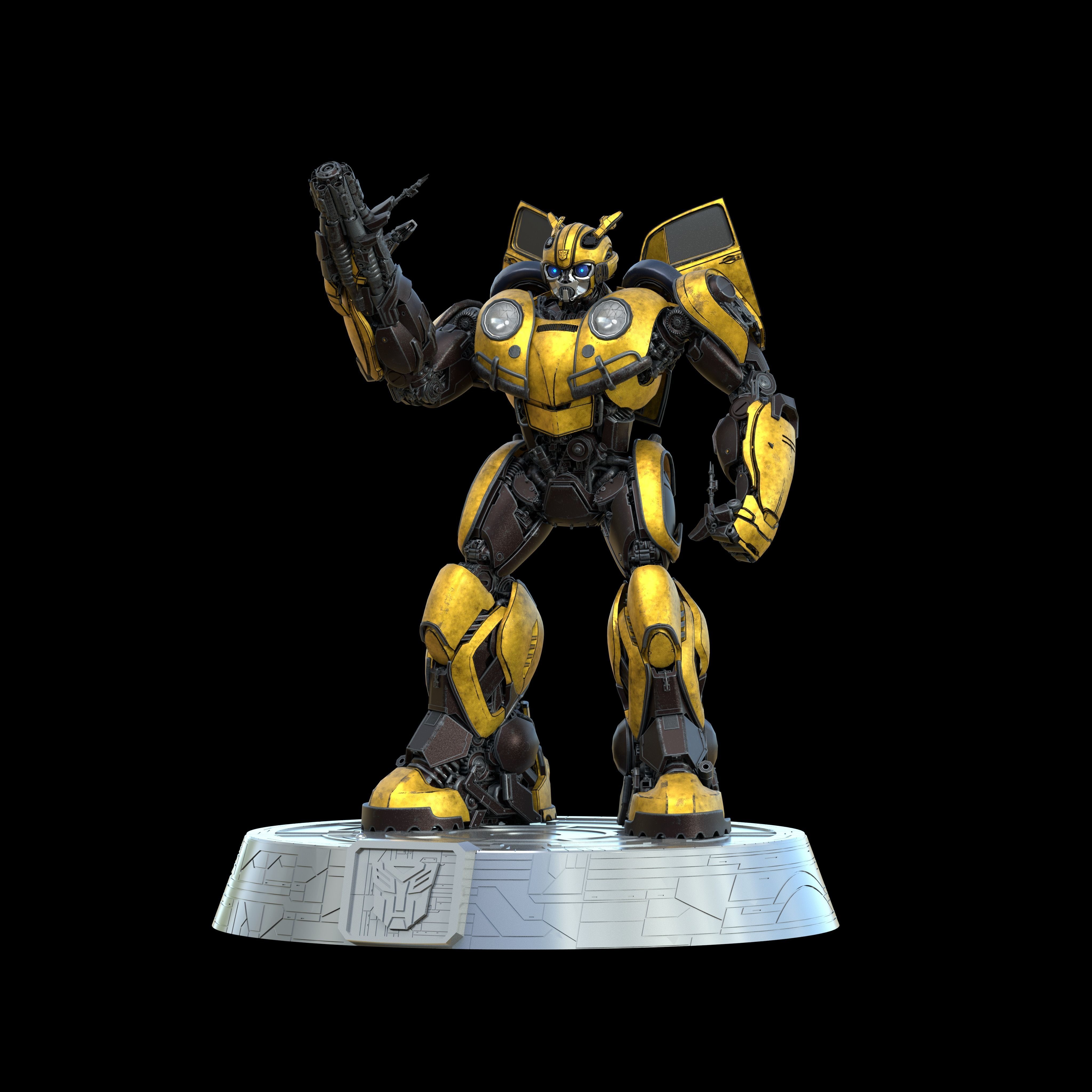 Transformers Bumblebee 3D model CGTrader
