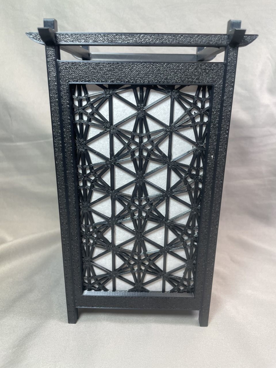 Kumiko Japanese Shoji Lantern - Kasane-Rindou 3D print model_4