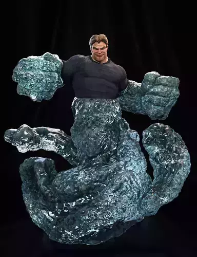 HydroMan Statue 