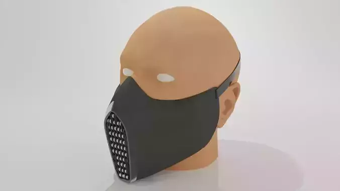Chain mask 3D print model