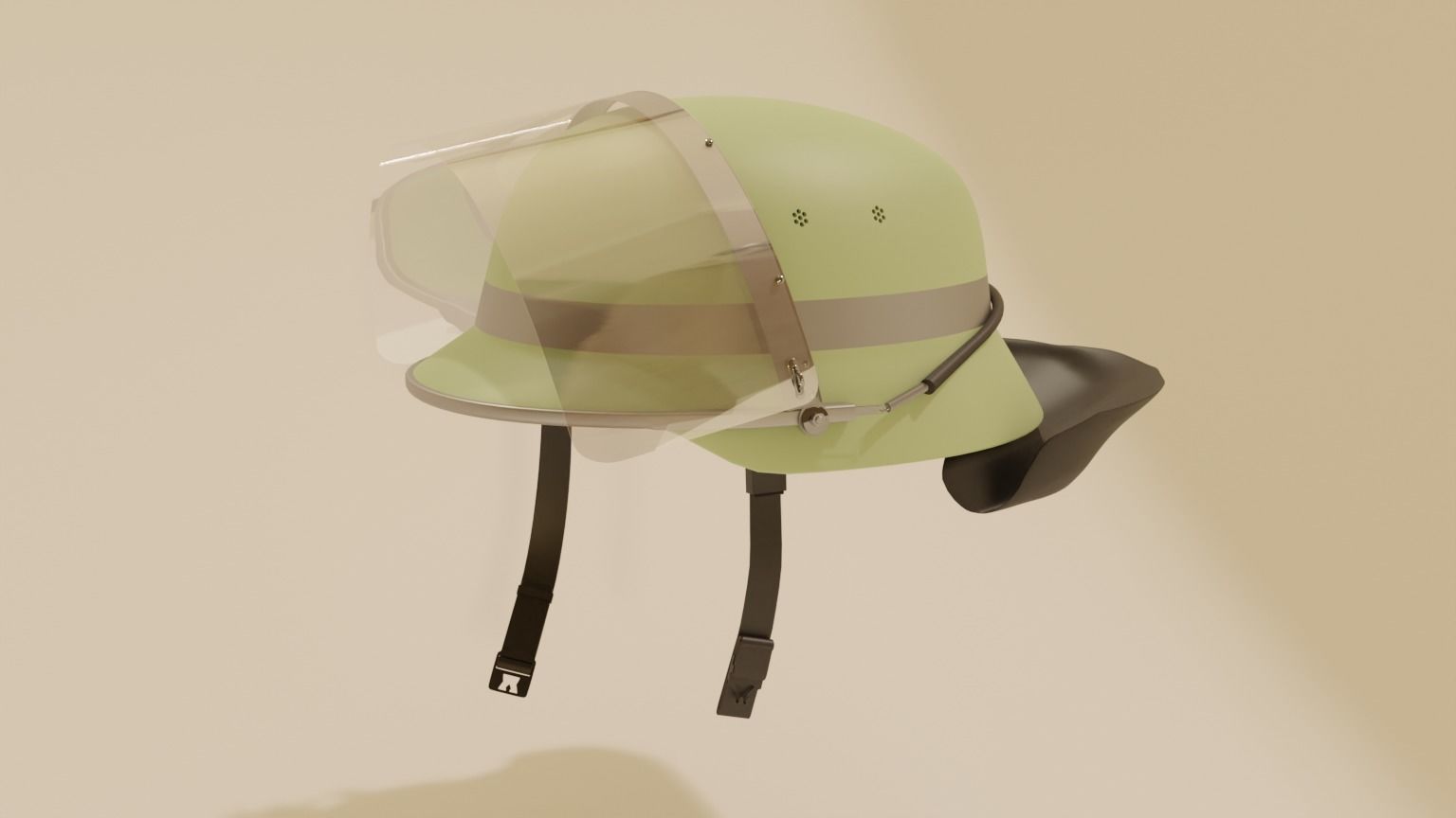Schubert Feuerwehrhelm 3D model_2