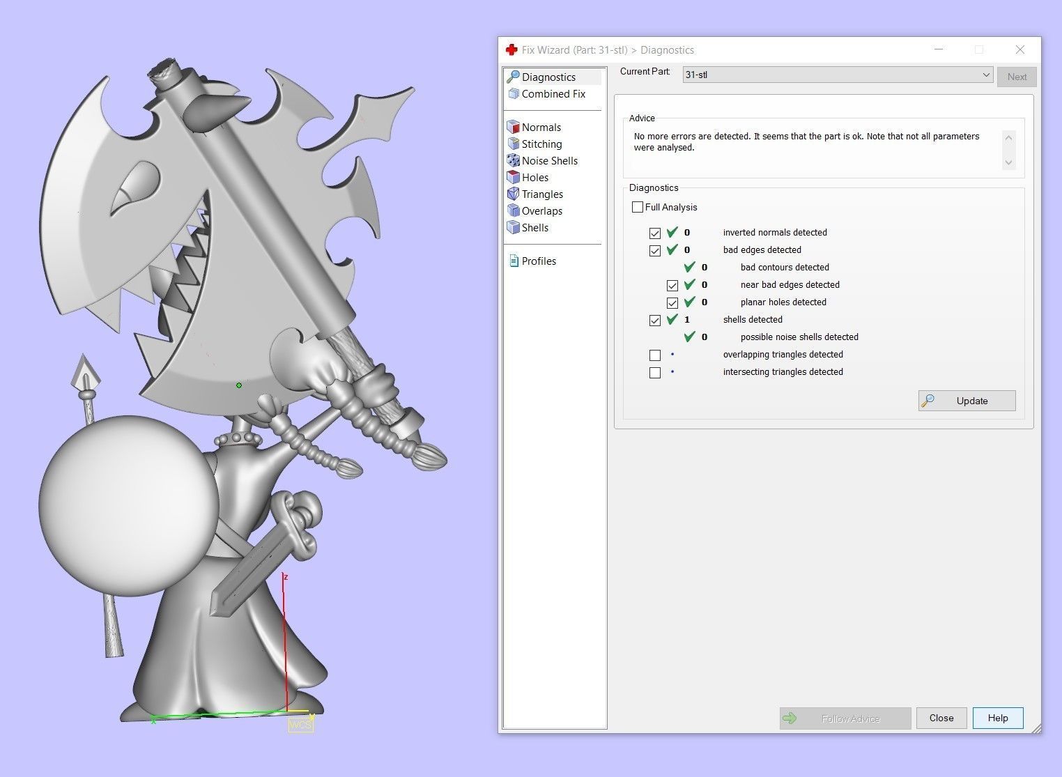 Woman Warrior 3DM STL OBJ model for 3D printing and CNC 3D print model_14