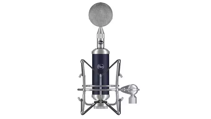 Blue Bottle Rocket Microphone 