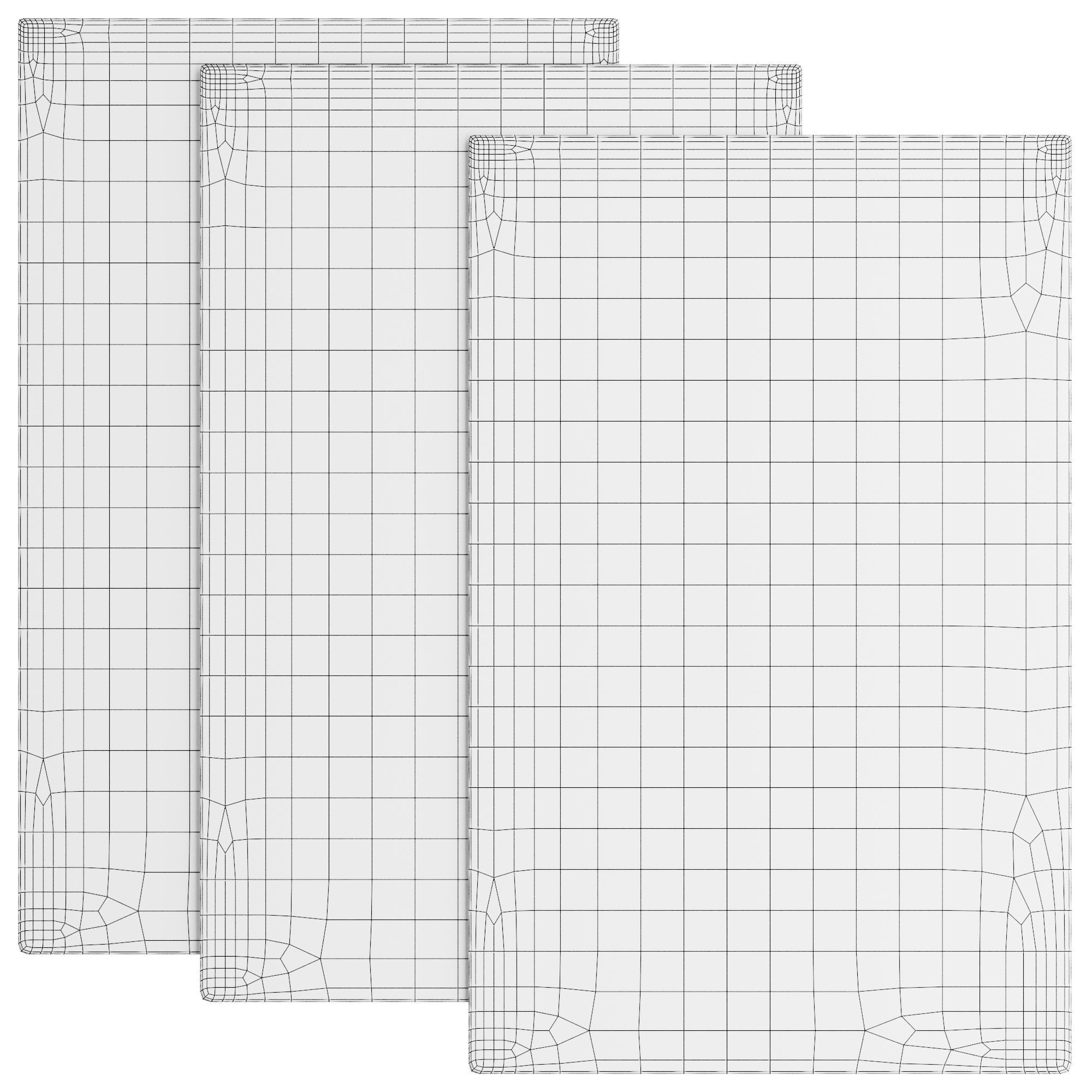 Carpet set 018 3D model_2