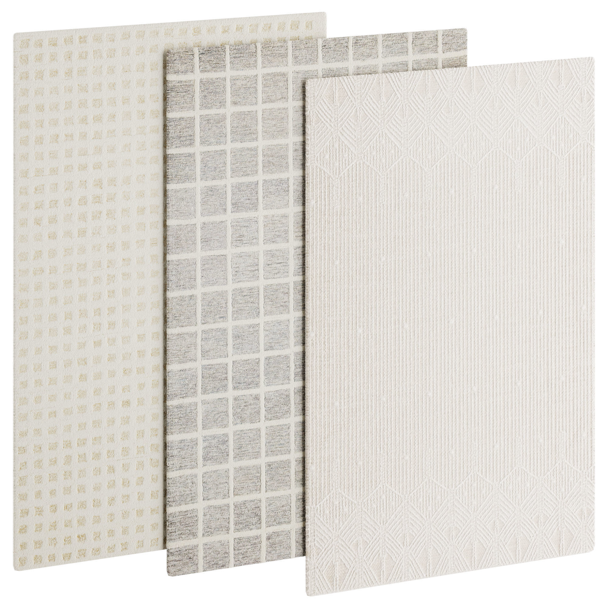 Carpet set 018 3D model_1