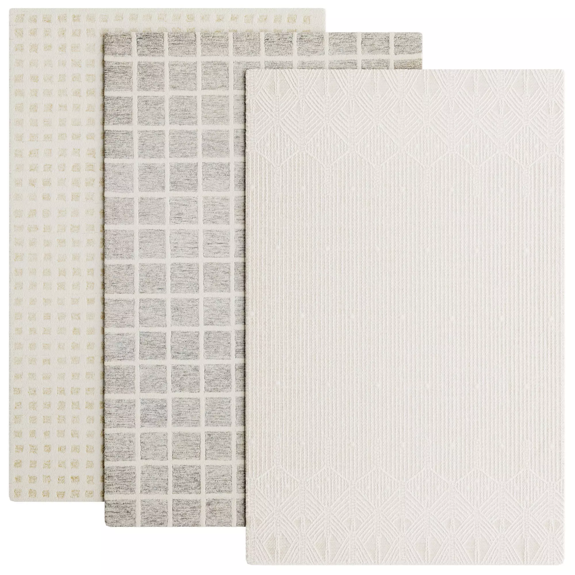 Carpet set 018 3D model_0