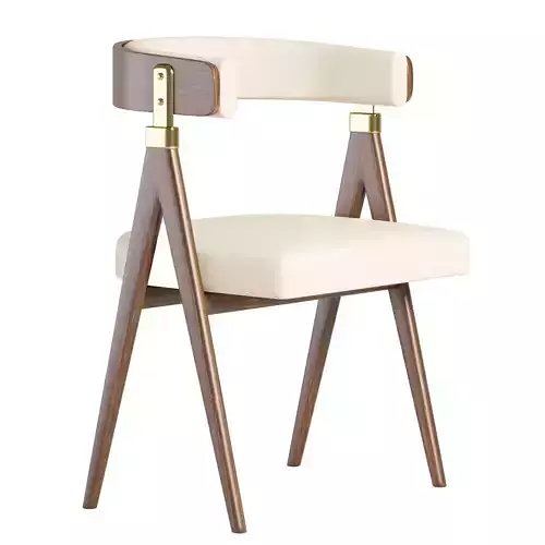 Floyd Dining Chair Low-poly 3D model