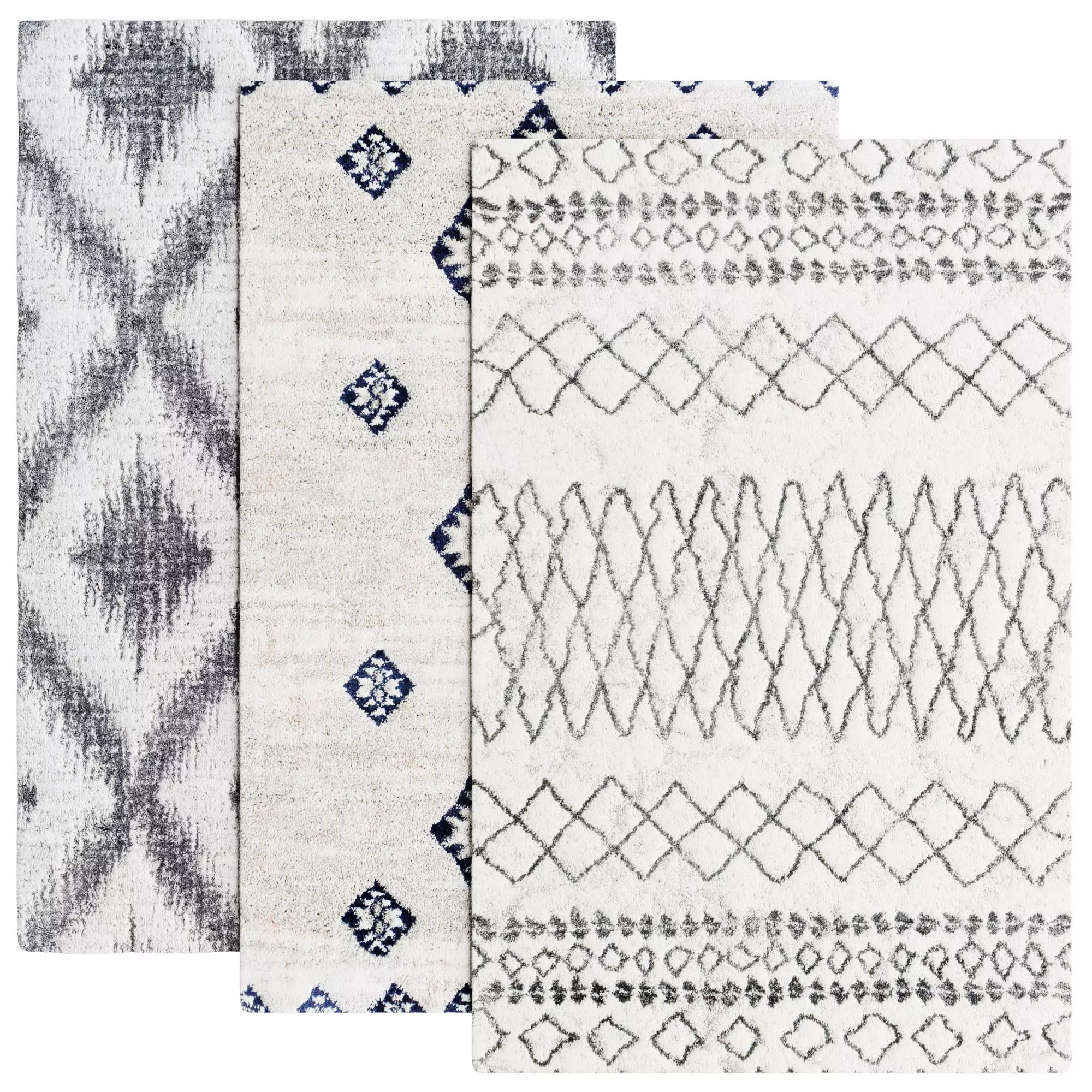 Carpet set 024 3D model_0