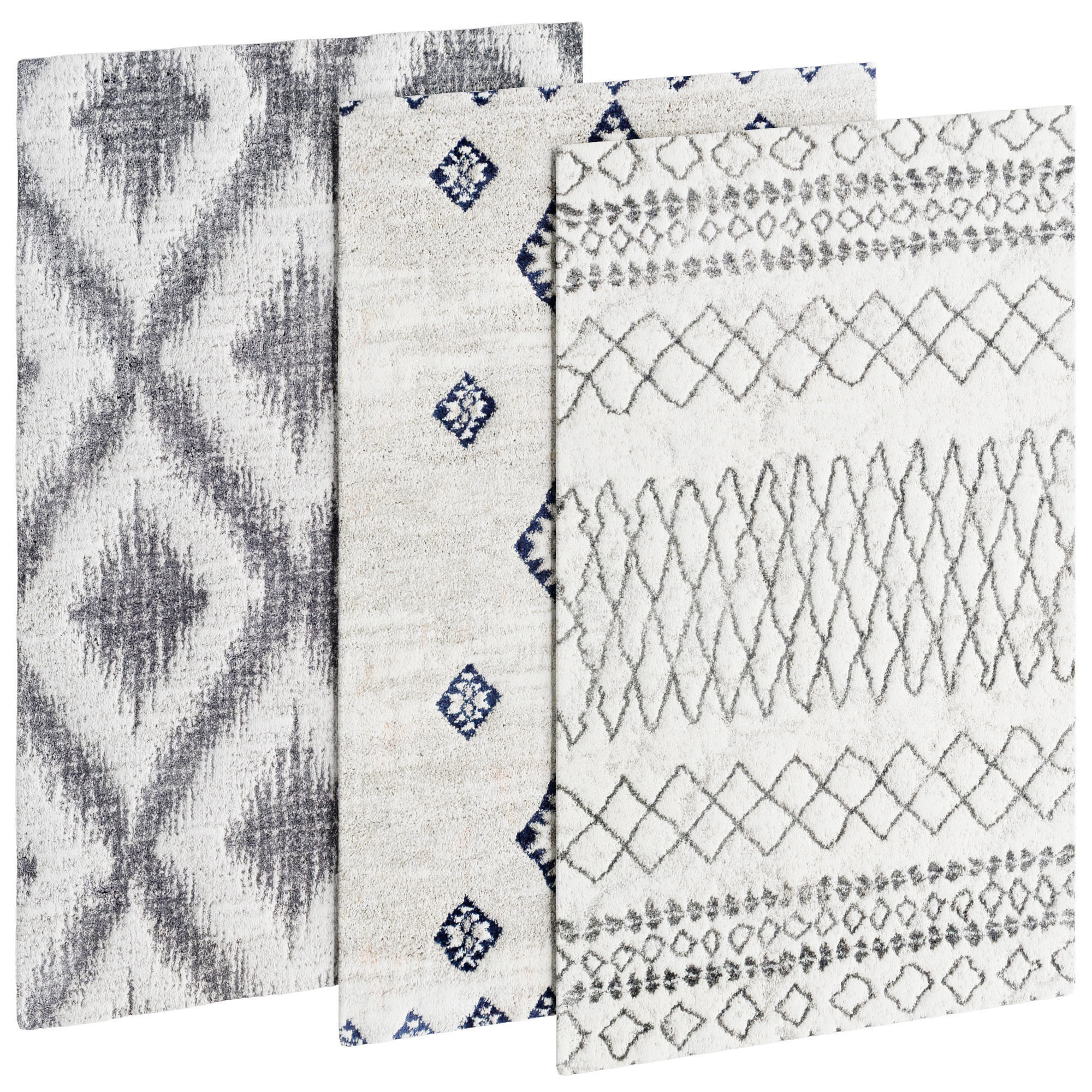 Carpet set 024 3D model_1