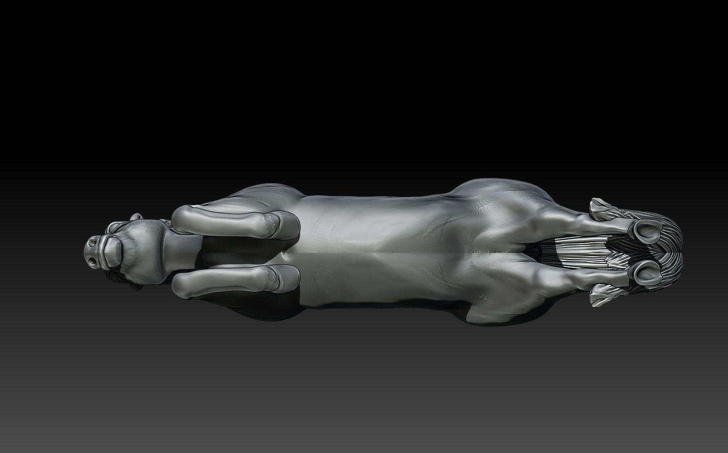 JUMPING HORSE 3D print model_4