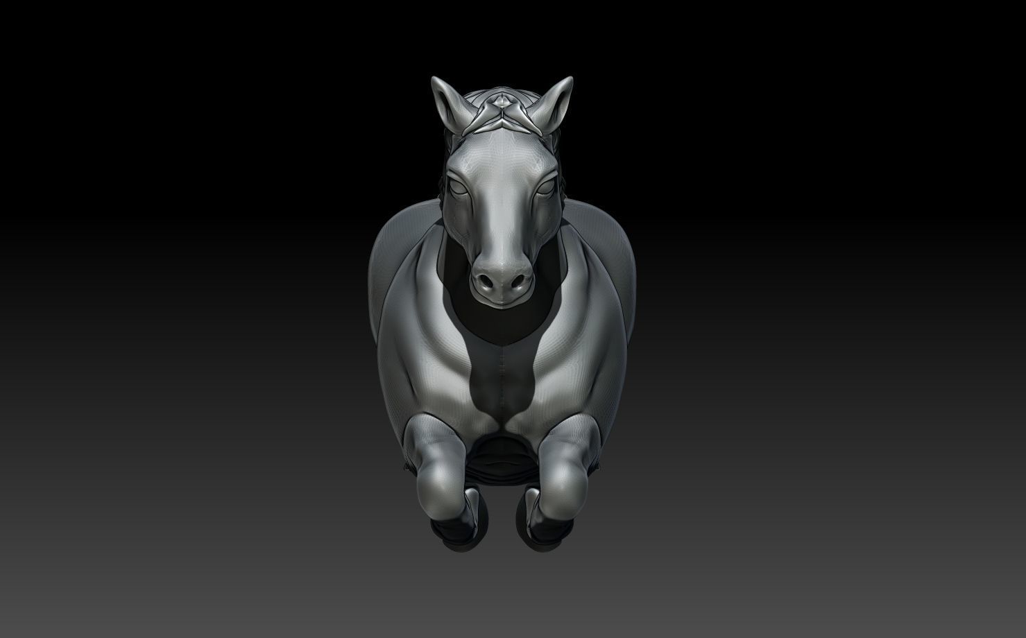 JUMPING HORSE 3D print model_1