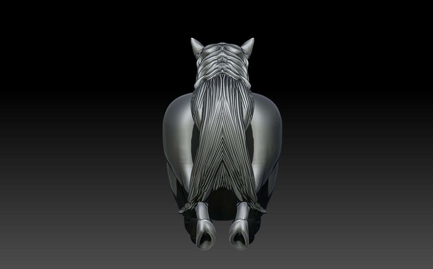 JUMPING HORSE 3D print model_3