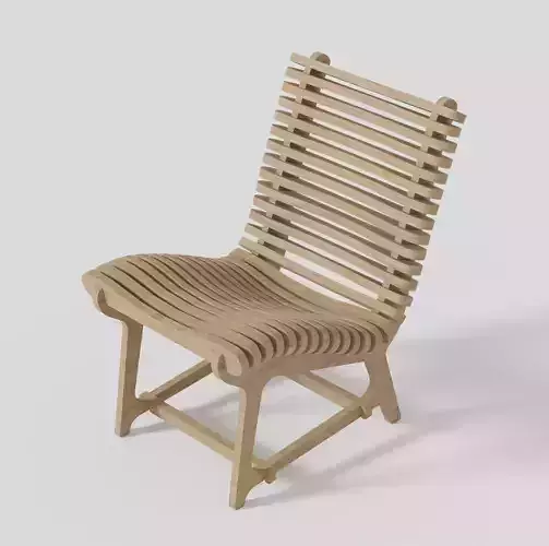 Parametric lounge chair 