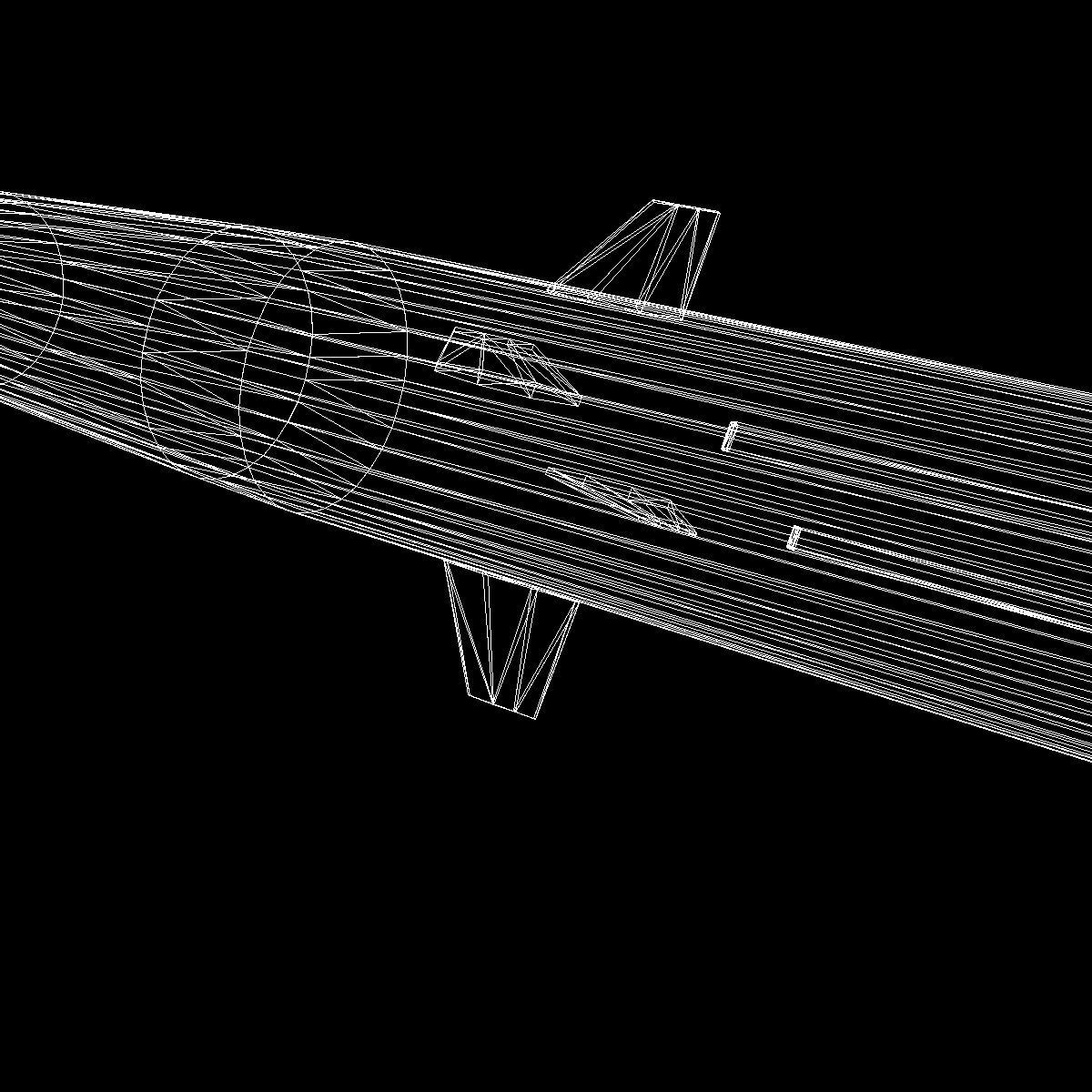 CSS-7 Ballitic Missile Low-poly 3D model_11