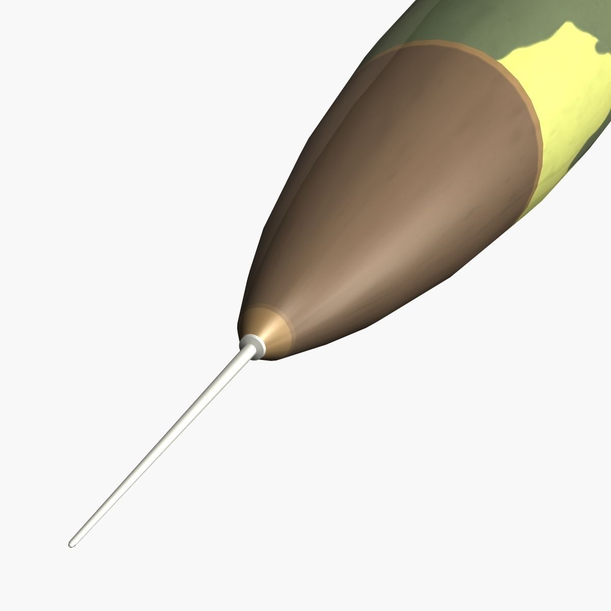 CSS-7 Ballitic Missile Low-poly 3D model_3