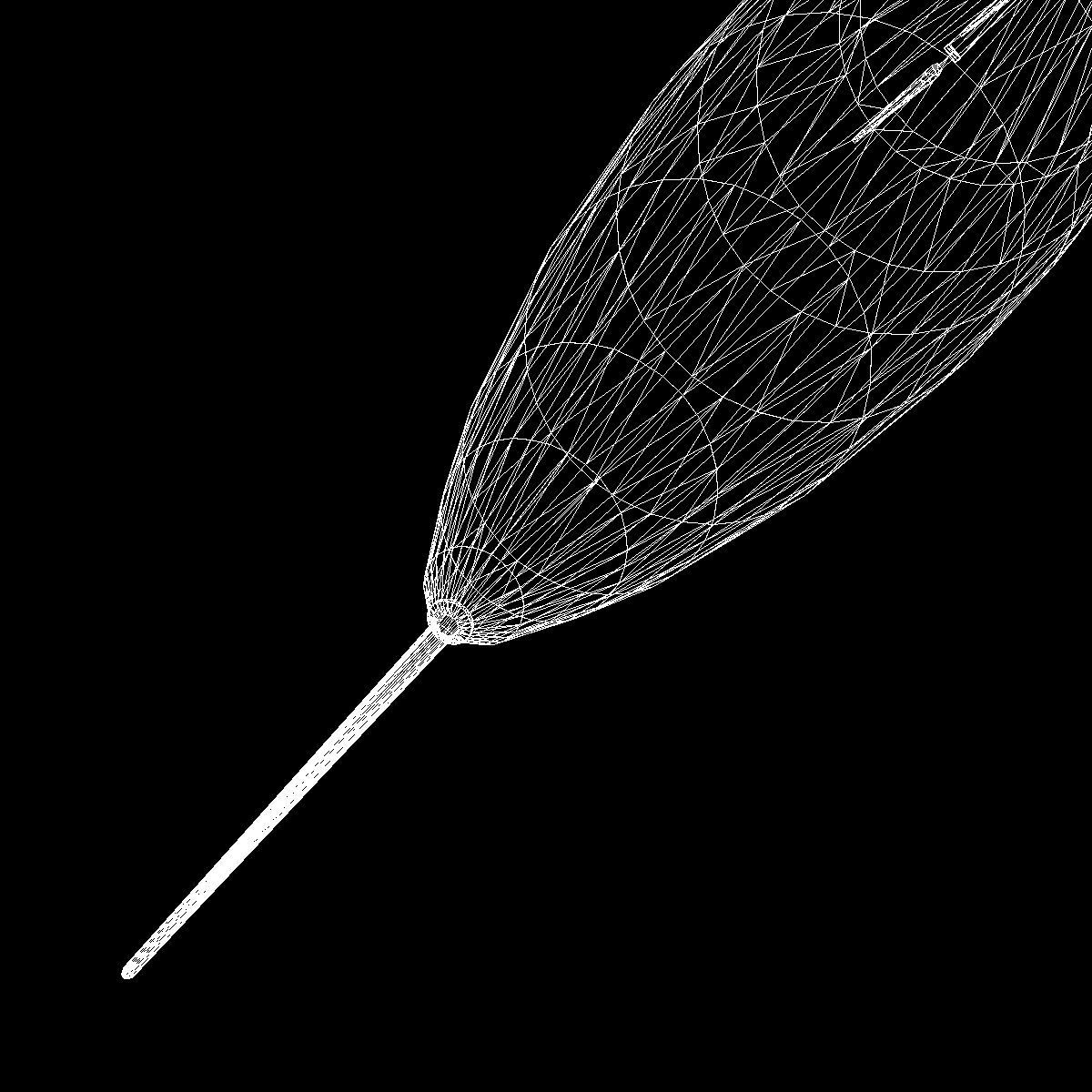 CSS-7 Ballitic Missile Low-poly 3D model_10