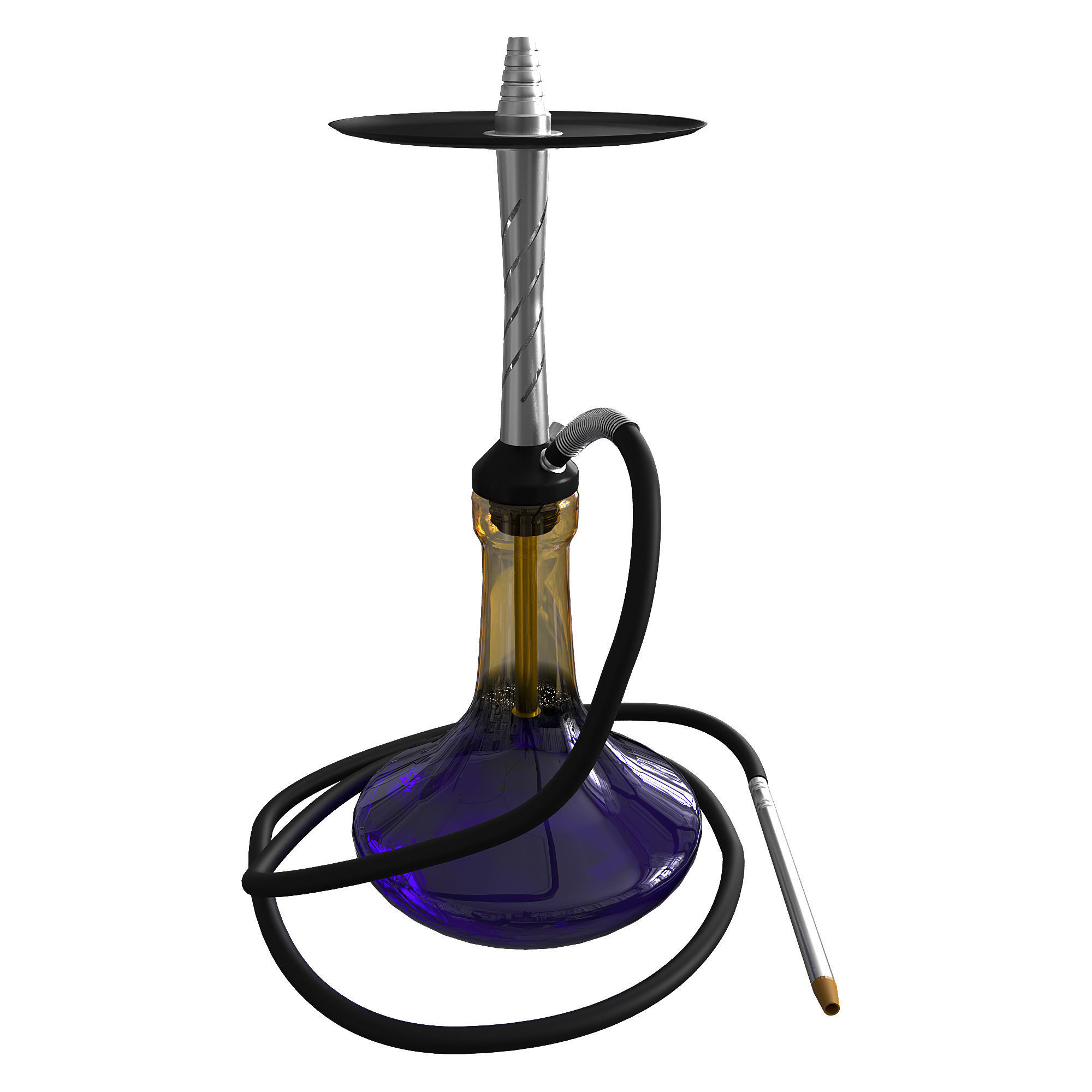 Hookah 3d model 3D model_4