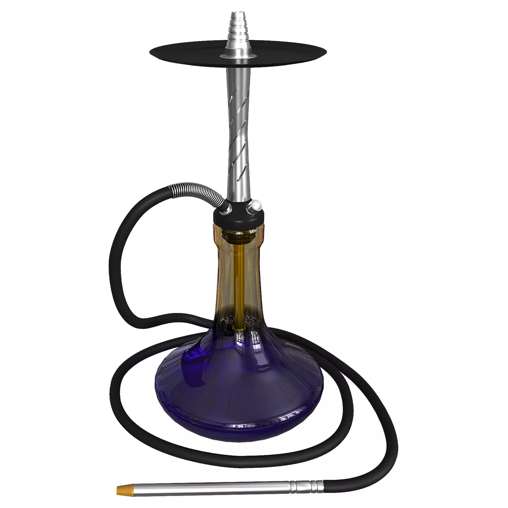 Hookah 3d model 3D model_0