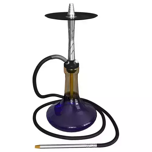 Hookah 3d model 3D model