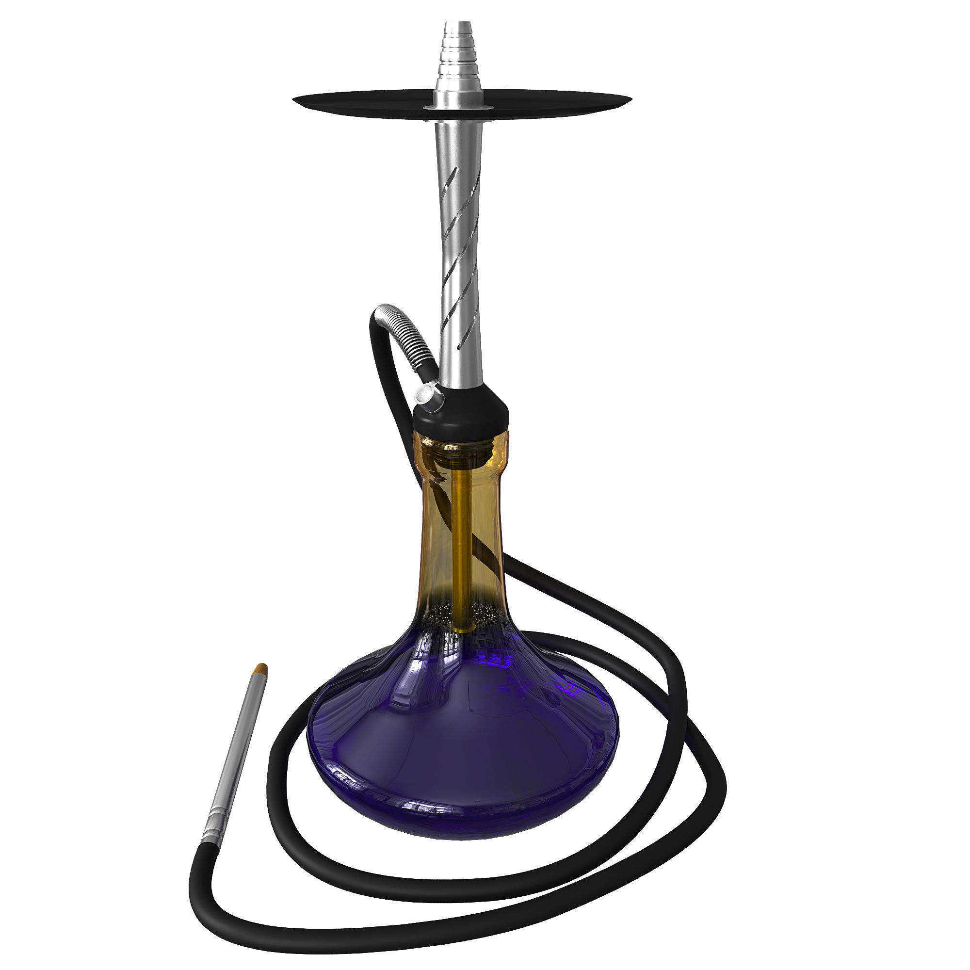 Hookah 3d model 3D model_3
