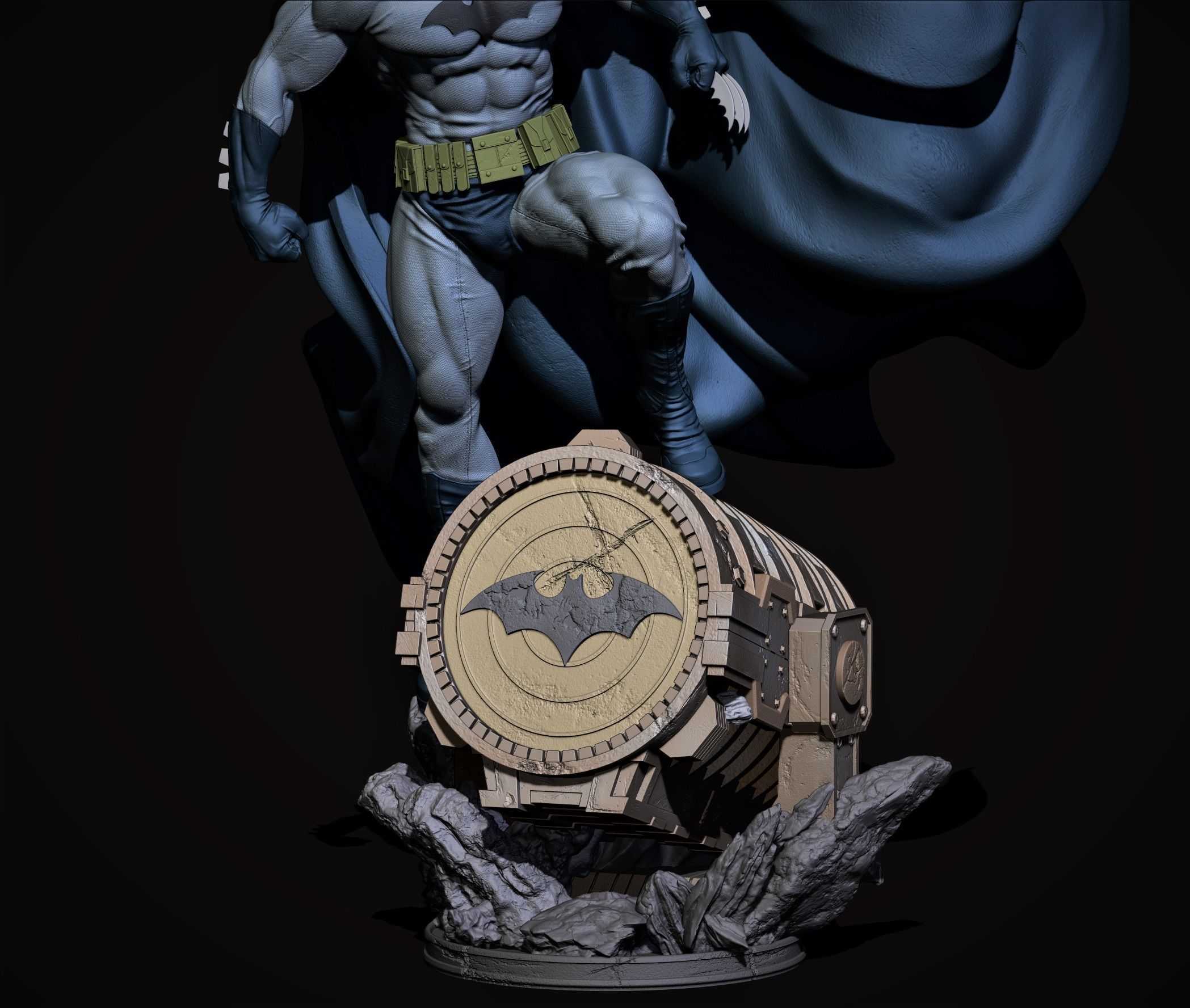 BATMAN CLASSIC COLLECTIBLE 3D print model_4