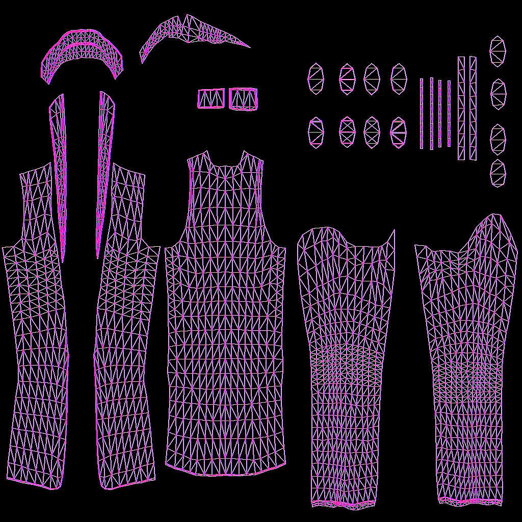 High Quality Realistic Woman Brown Skirt Free low-poly 3D model_20