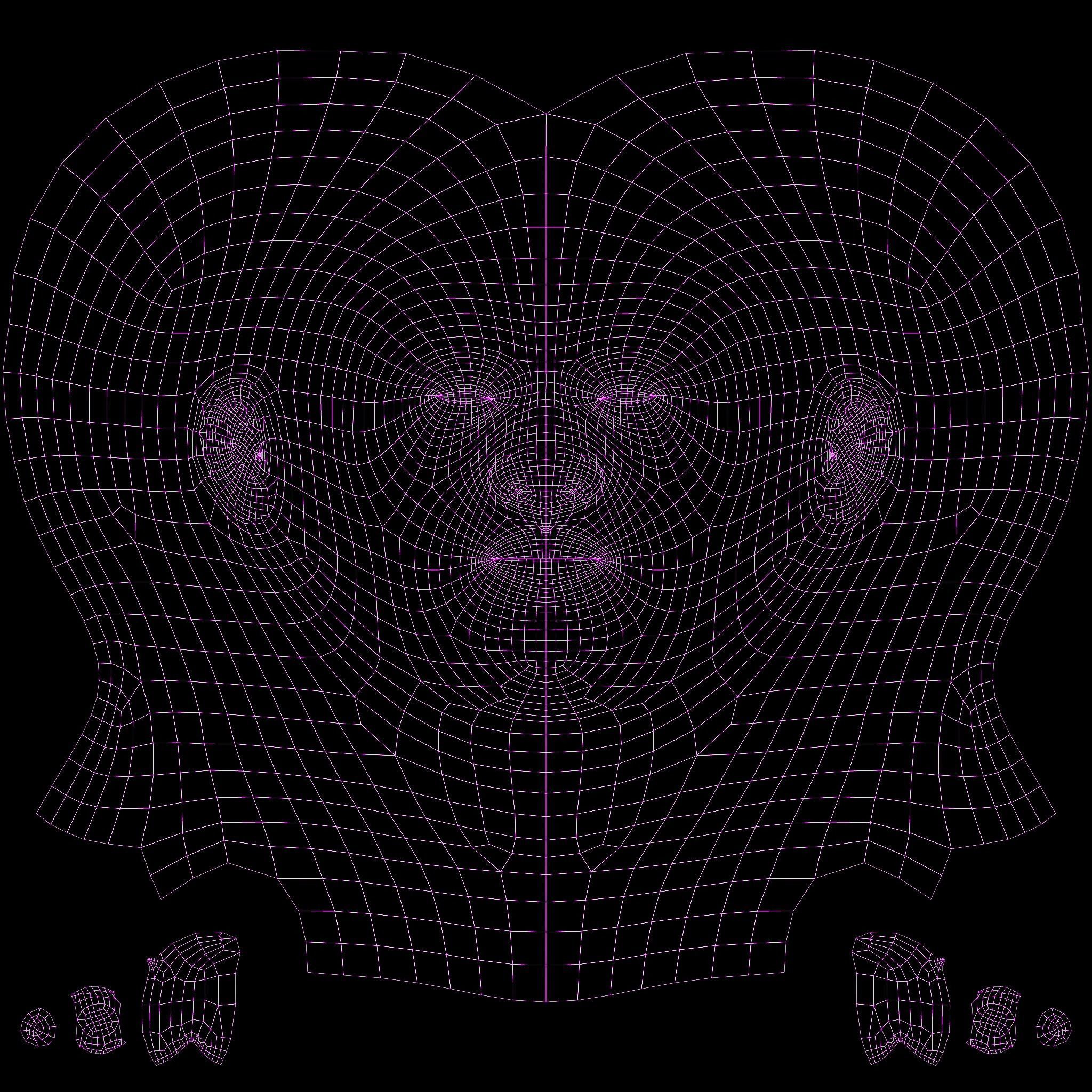 High Quality Realistic Woman Brown Skirt Free low-poly 3D model_24